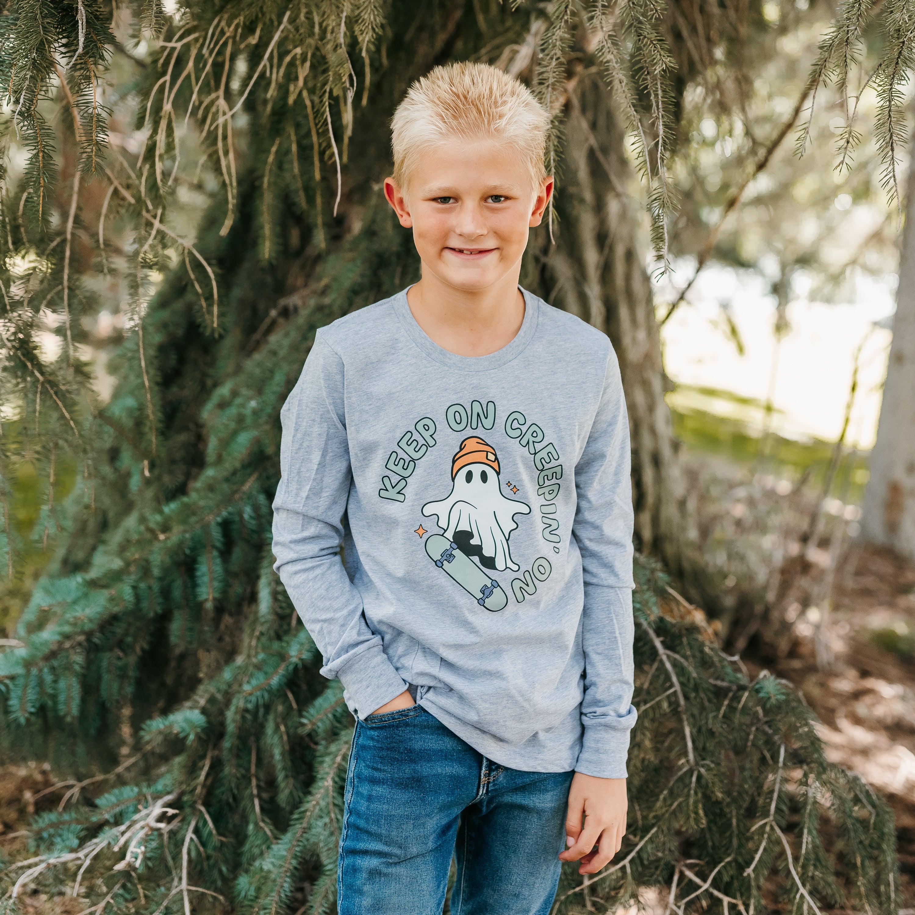 Keep On Creepin' On - Child Long Sleeve Tee