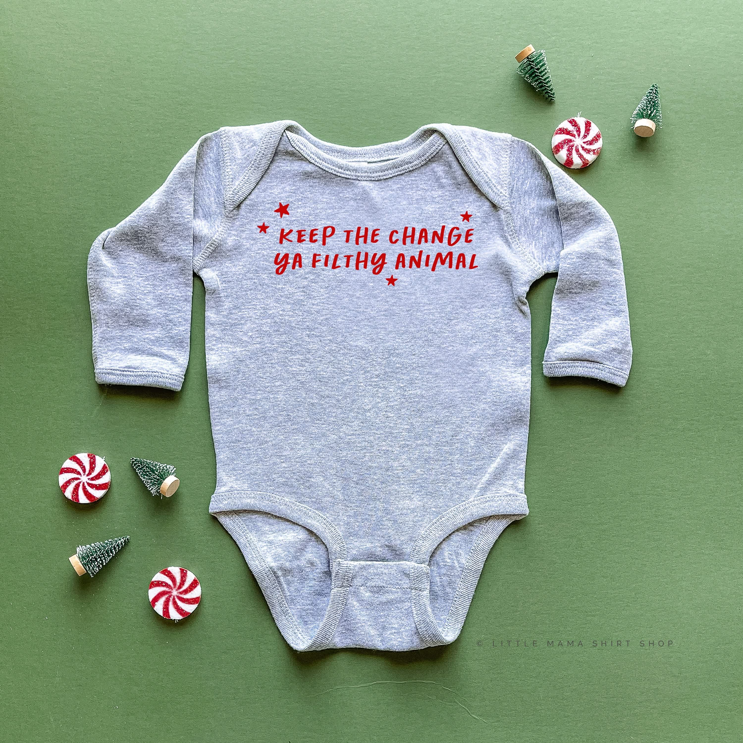 Keep The Change Ya Filthy Animal - Child Long Sleeve Tee - Image 4
