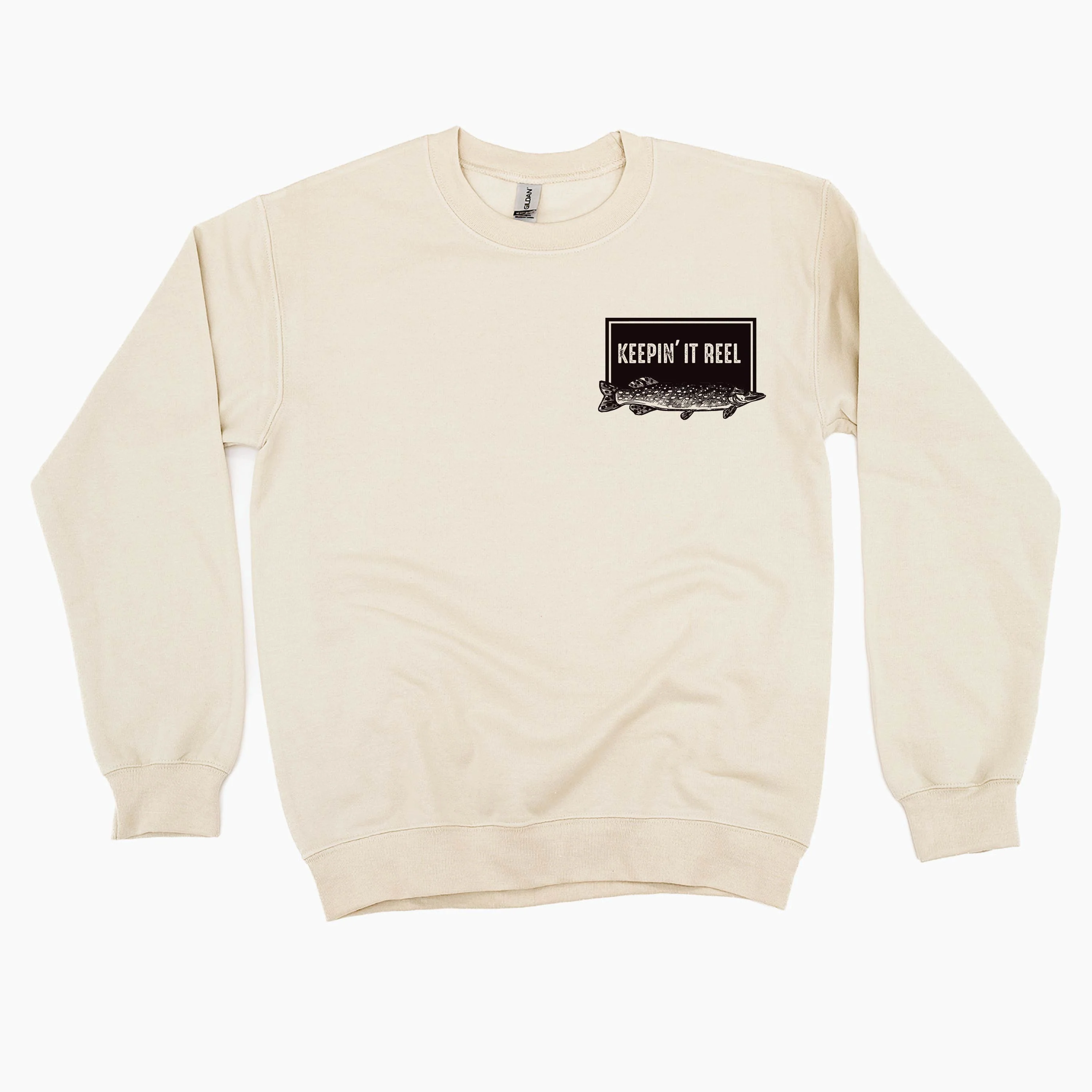 Keepin' It Reel - Fishing Reel (pf&b) - BASIC Fleece - Image 7
