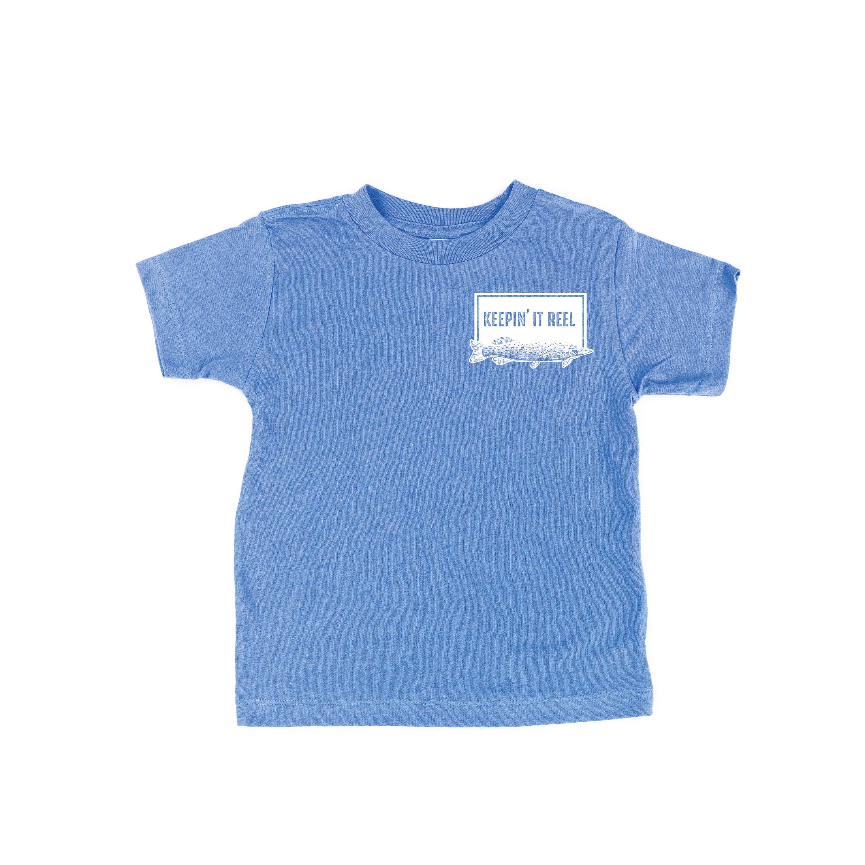 Keepin' It Reel - Fishing Reel (pf&b) - Child Tee - Image 12