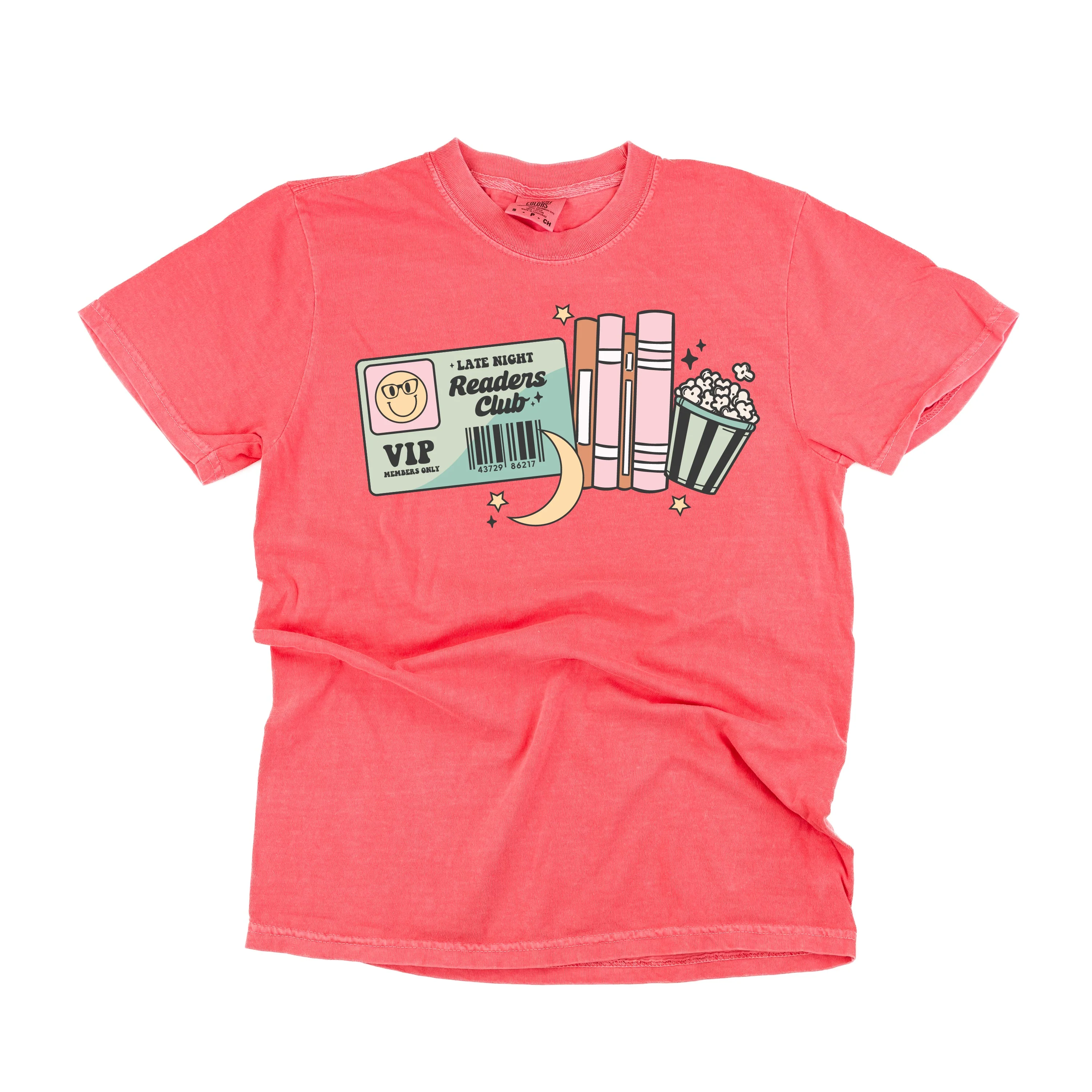 Late Night Readers Club - Comfort Colors Tee - Image 7