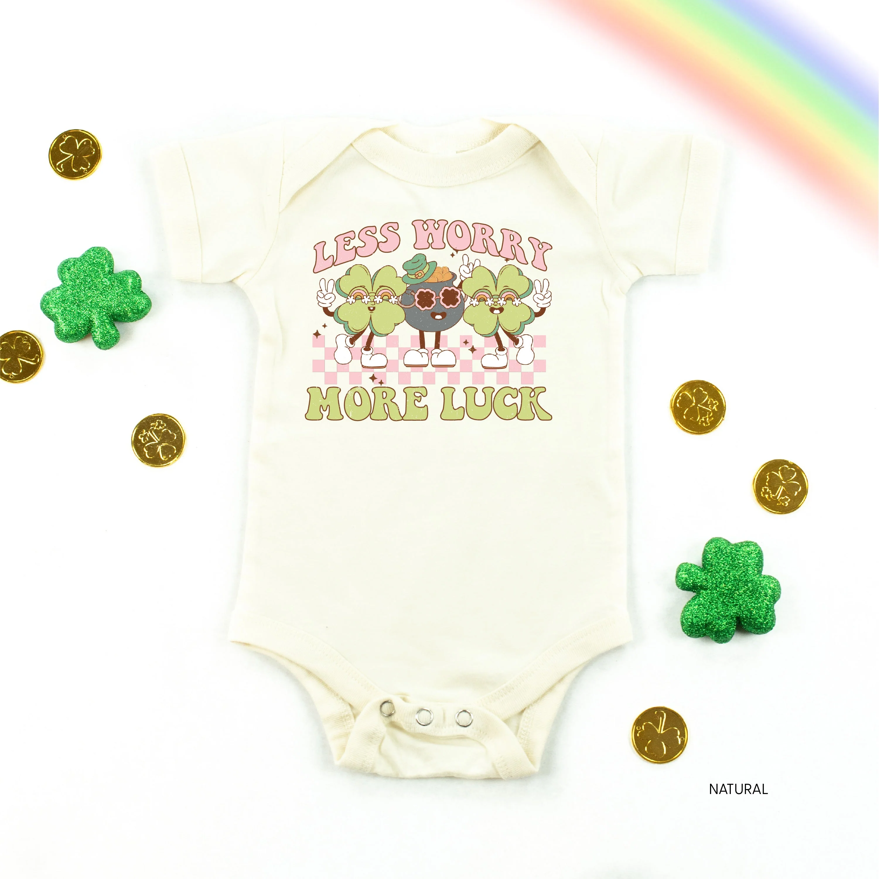 Less Worry More Luck - Infant Bodysuit/Tee