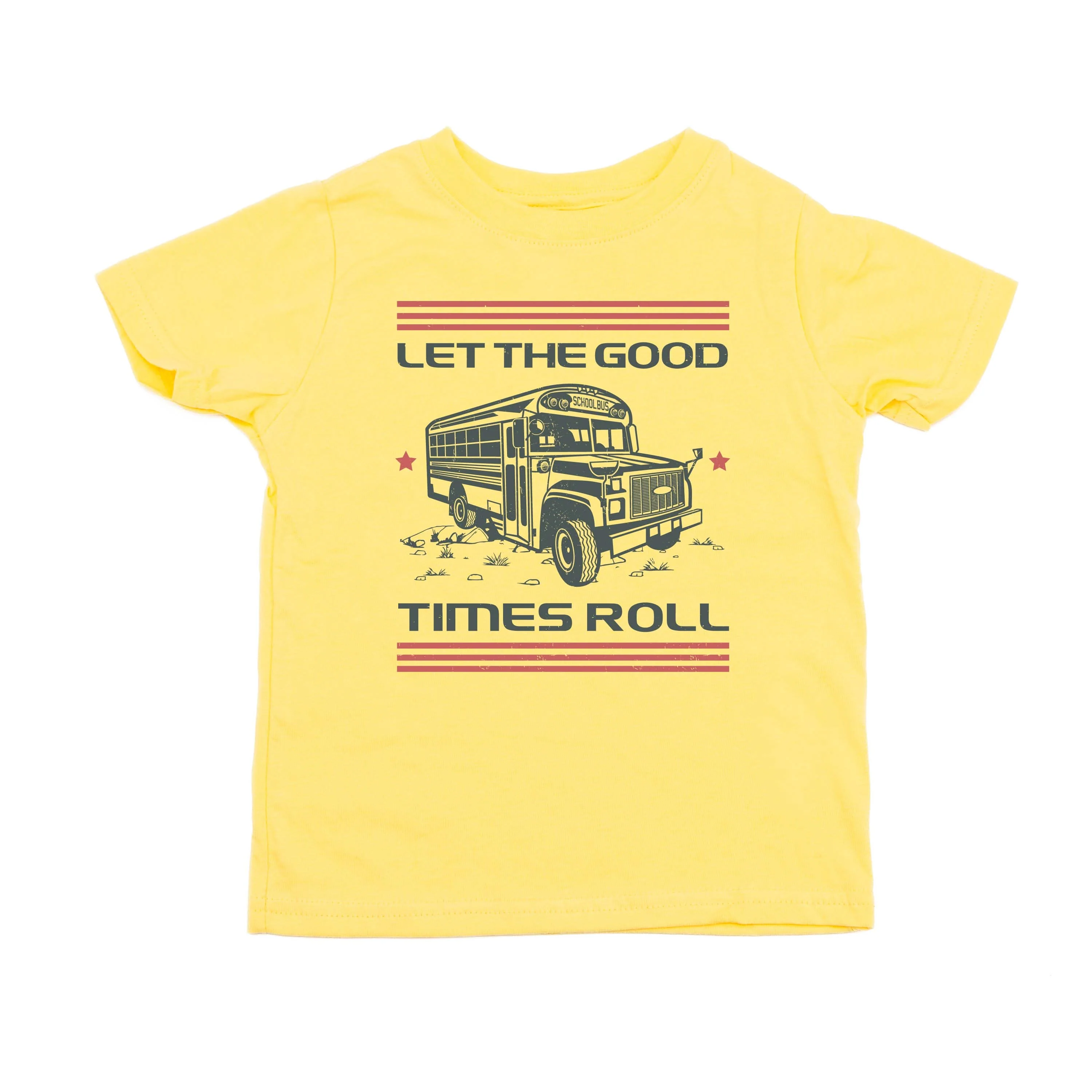 Let the Good Times Roll - School Bus - Child Tee - Image 10