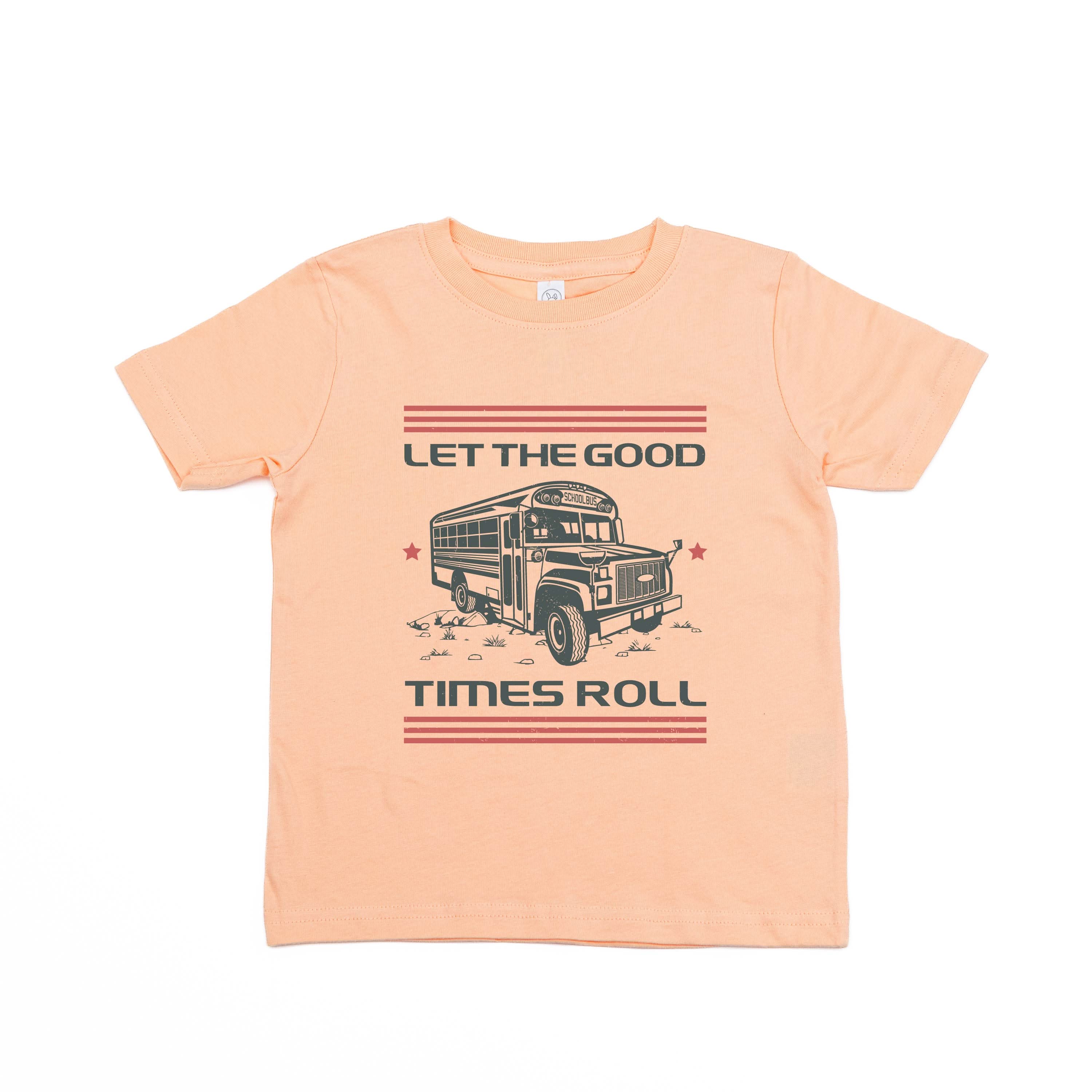 Let the Good Times Roll - School Bus - Child Tee - Image 9