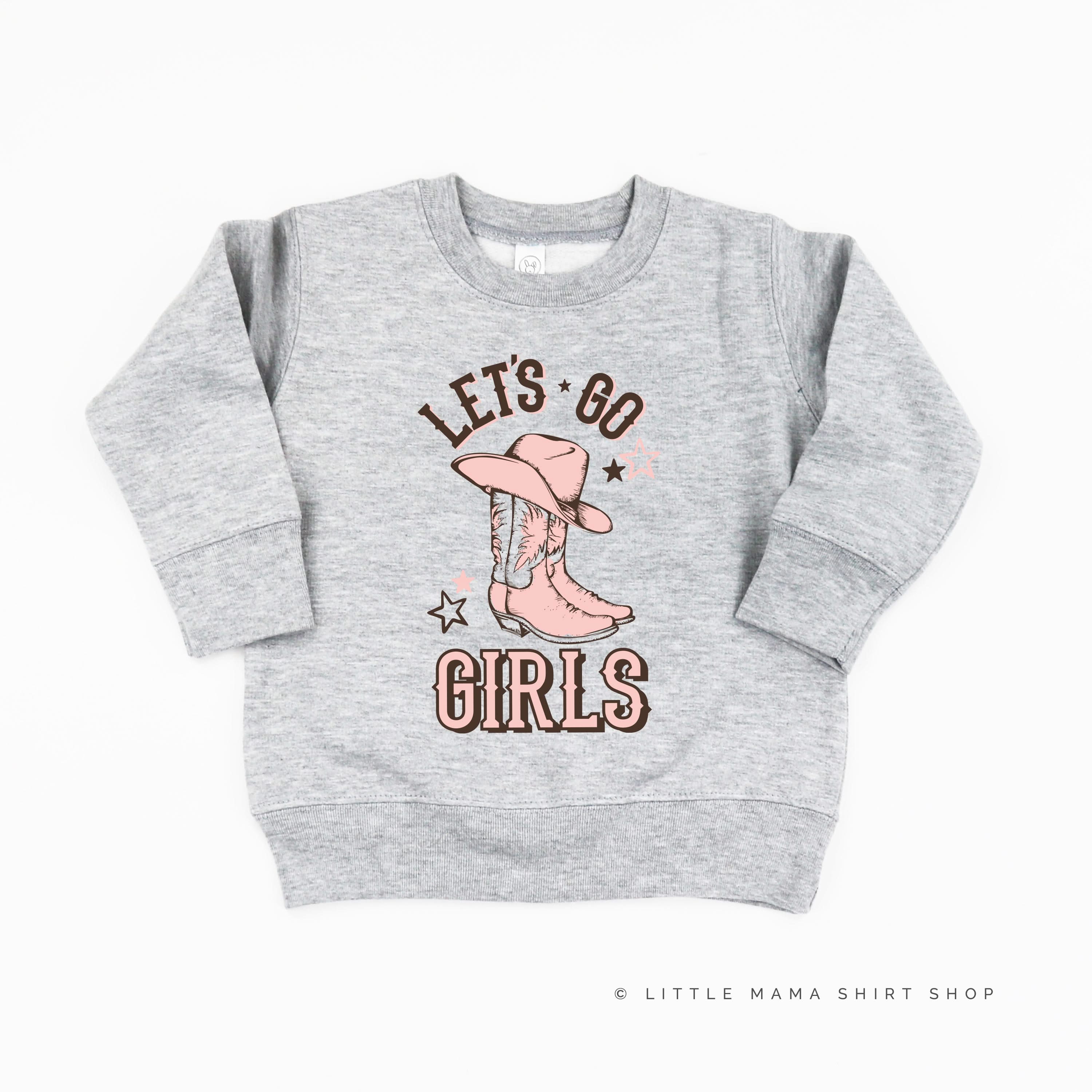 Let's Go Girls - (Cowgirl) - Child Sweater - Image 2