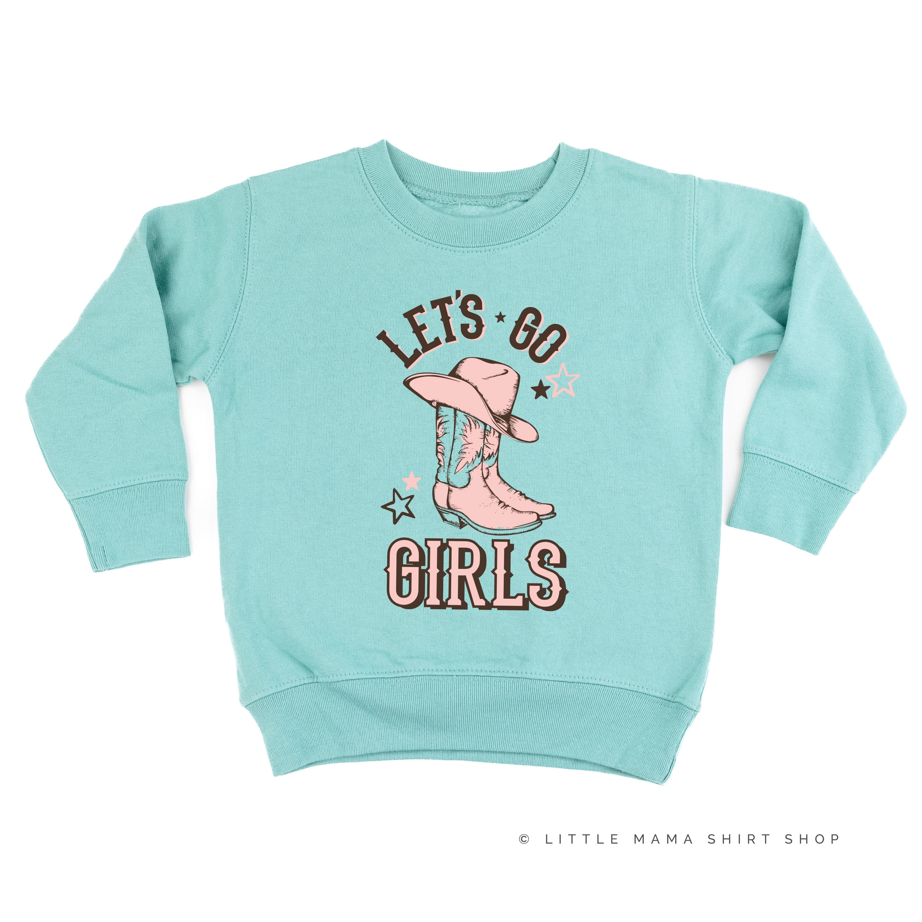 Let's Go Girls - (Cowgirl) - Child Sweater - Image 4