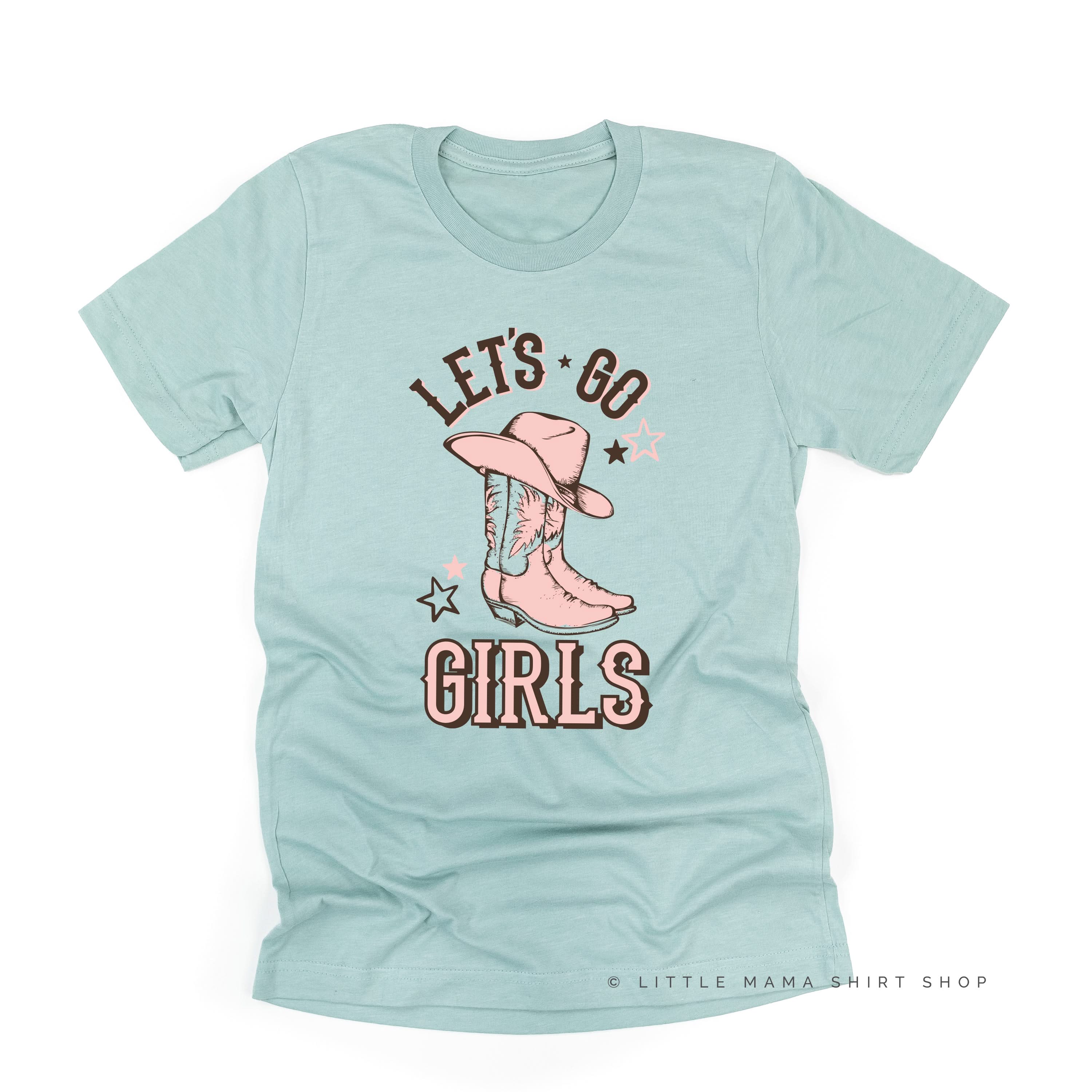 Let's Go Girls - (Cowgirl) - Unisex Tee - Image 3