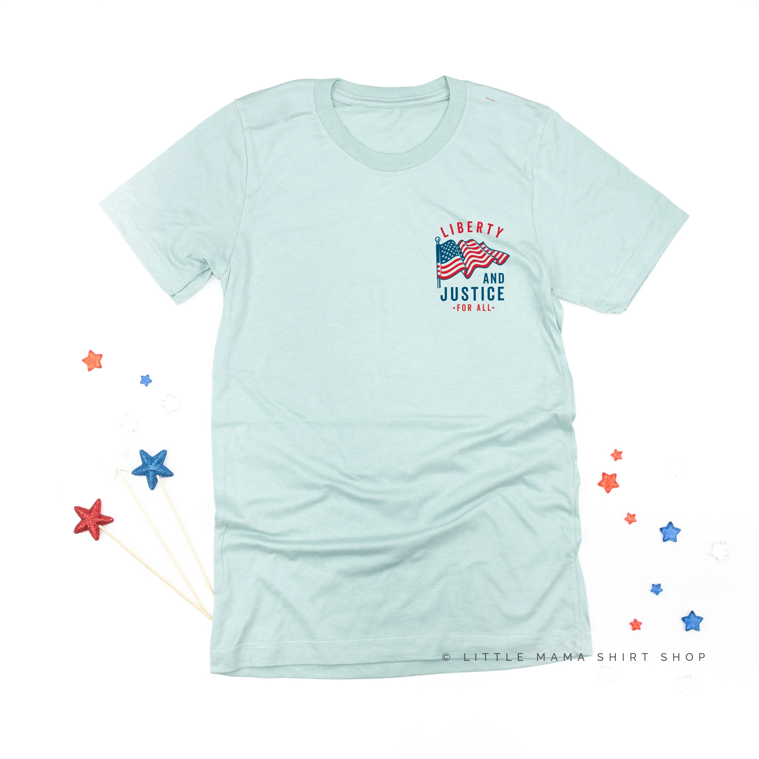Liberty And Justice For All - Unisex Tee - Image 8