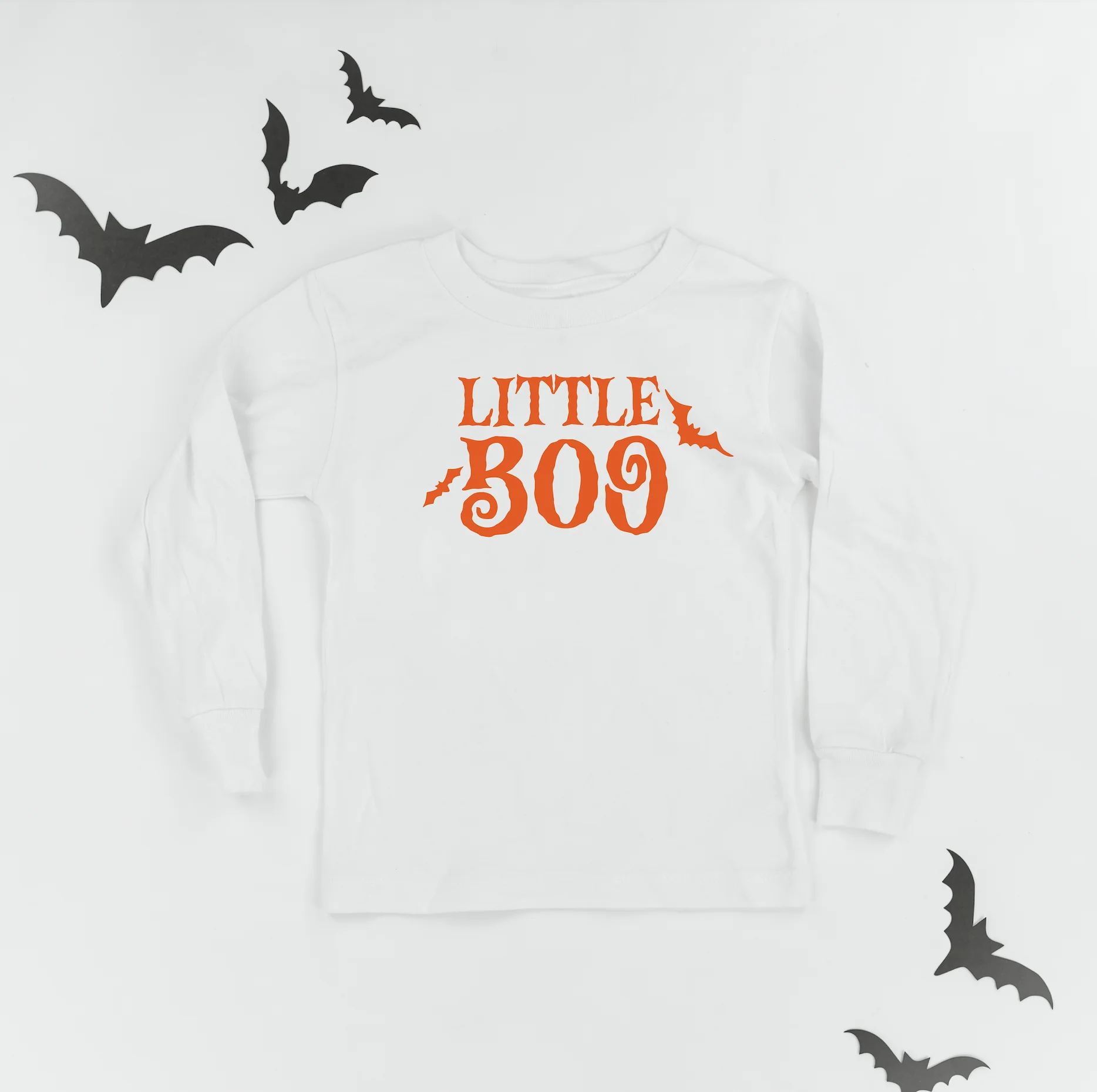 Little Boo (Bats) - Child Long Sleeve Tee - Image 3