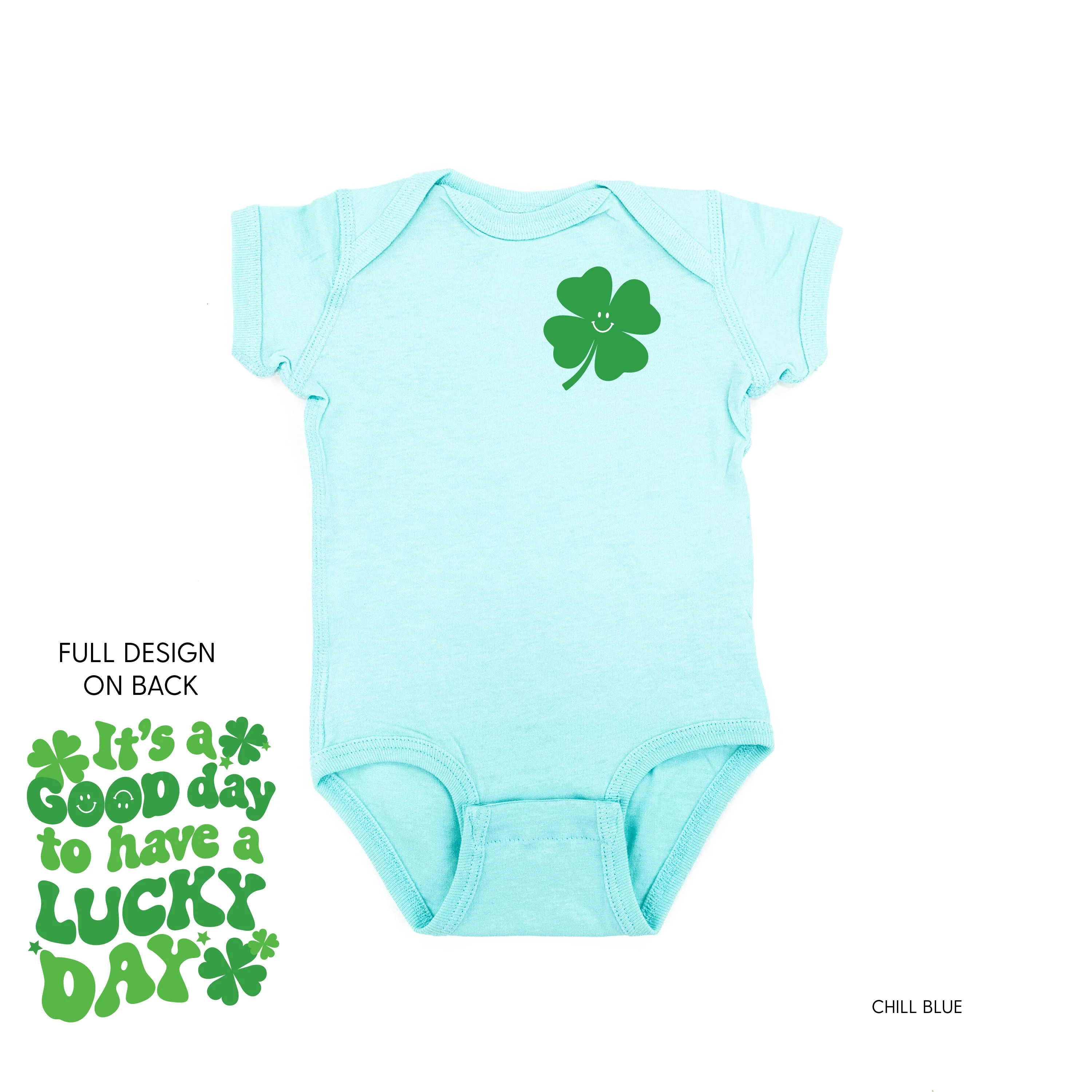 Little Happy Shamrock - It's A Good Day To Have A Lucky Day - Infant Bodysuit/Tee - Image 6