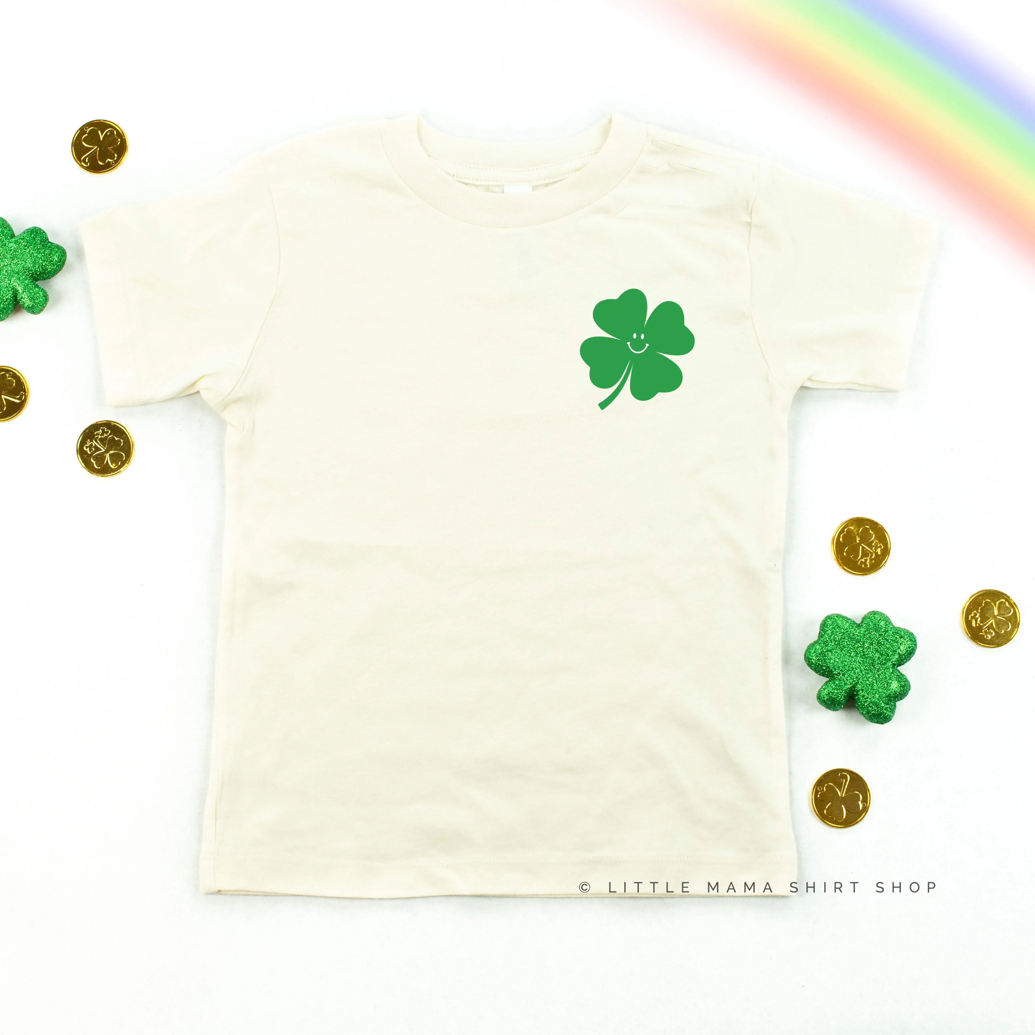 Little Happy Shamrock - It's A Good Day To Have A Lucky Day - Child Tee - Image 6