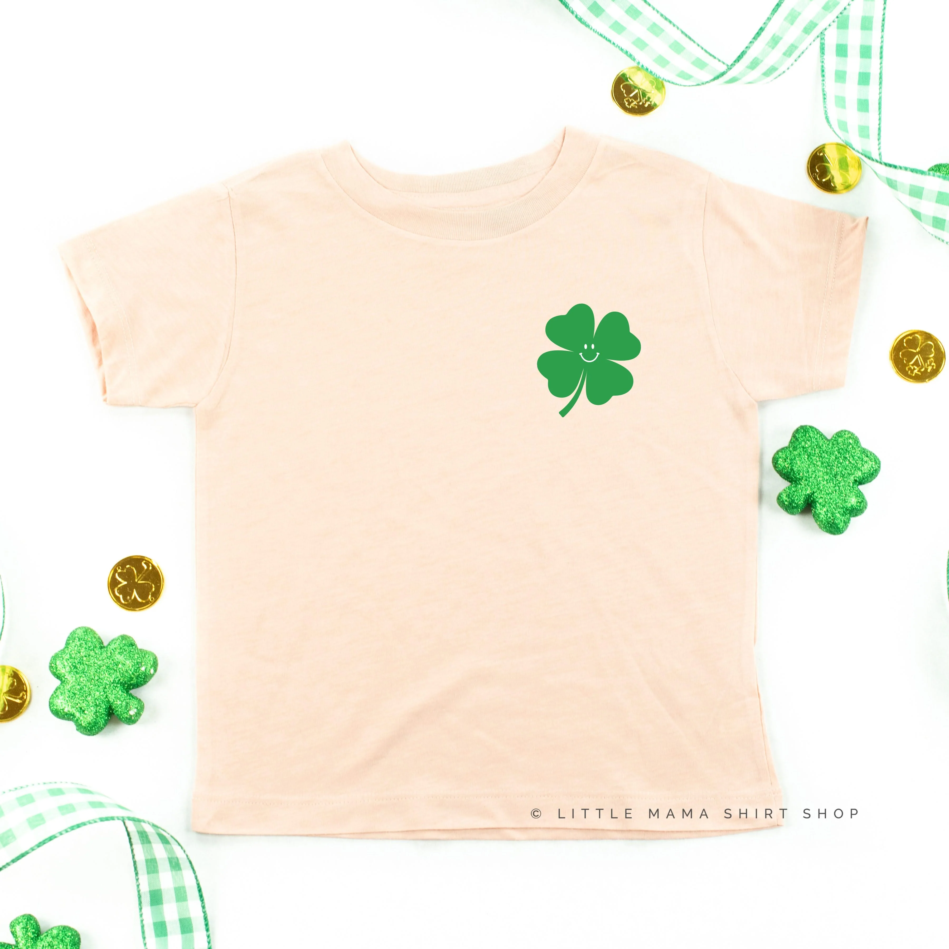 Little Happy Shamrock - It's A Good Day To Have A Lucky Day - Child Tee - Image 9