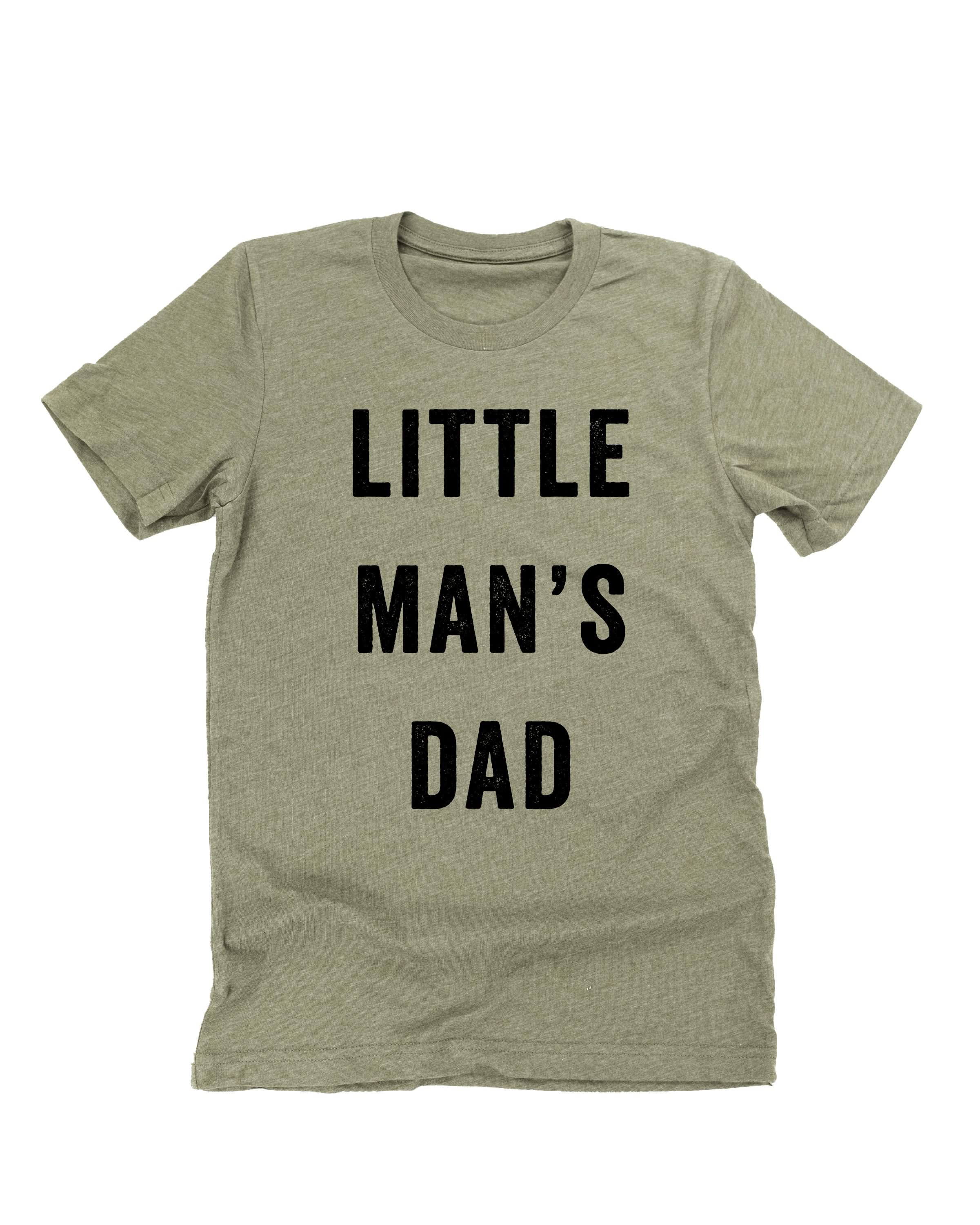 Little Man's Dad - Unisex Tee - Image 5