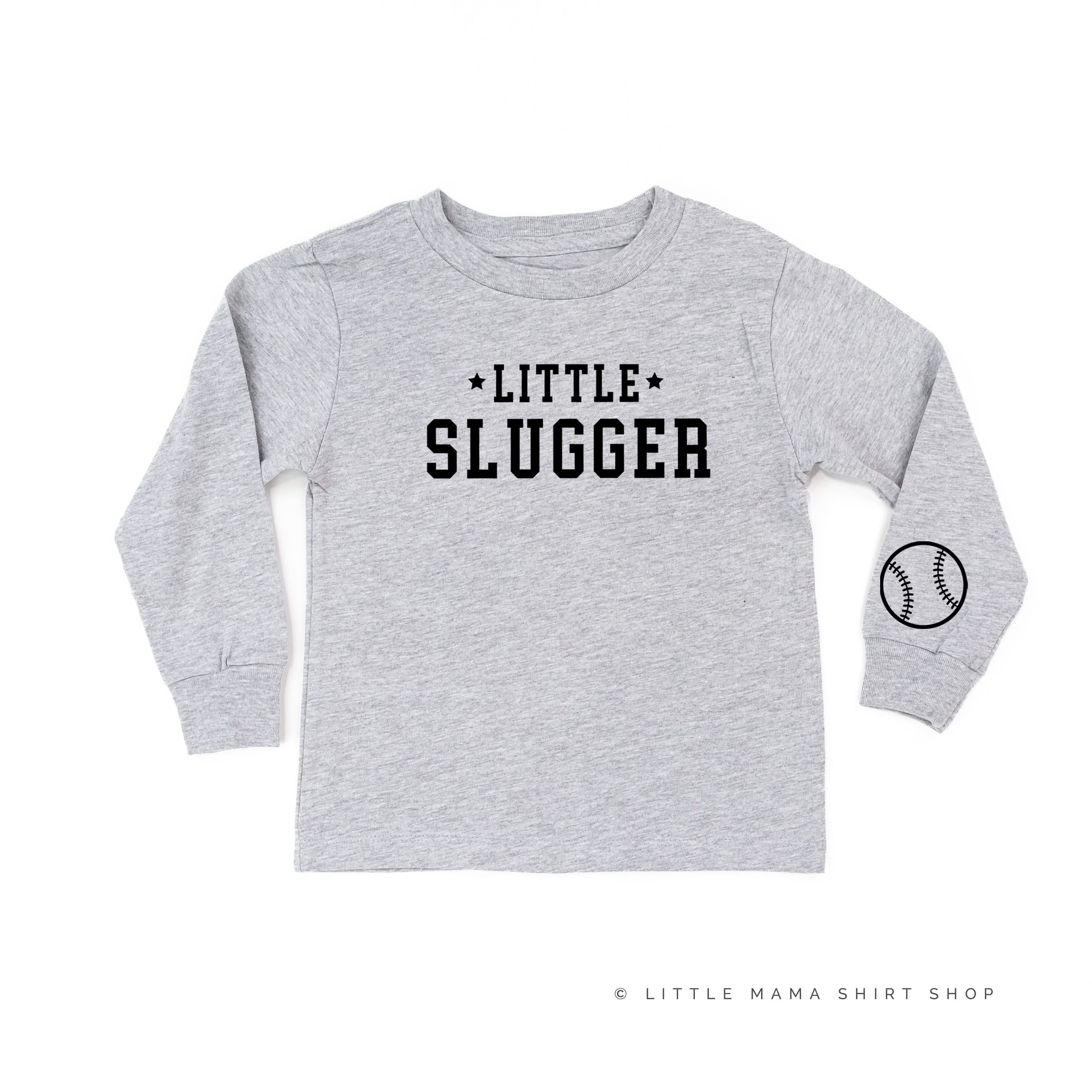 Little Slugger (wd) - Child Long Sleeve Tee - Image 3