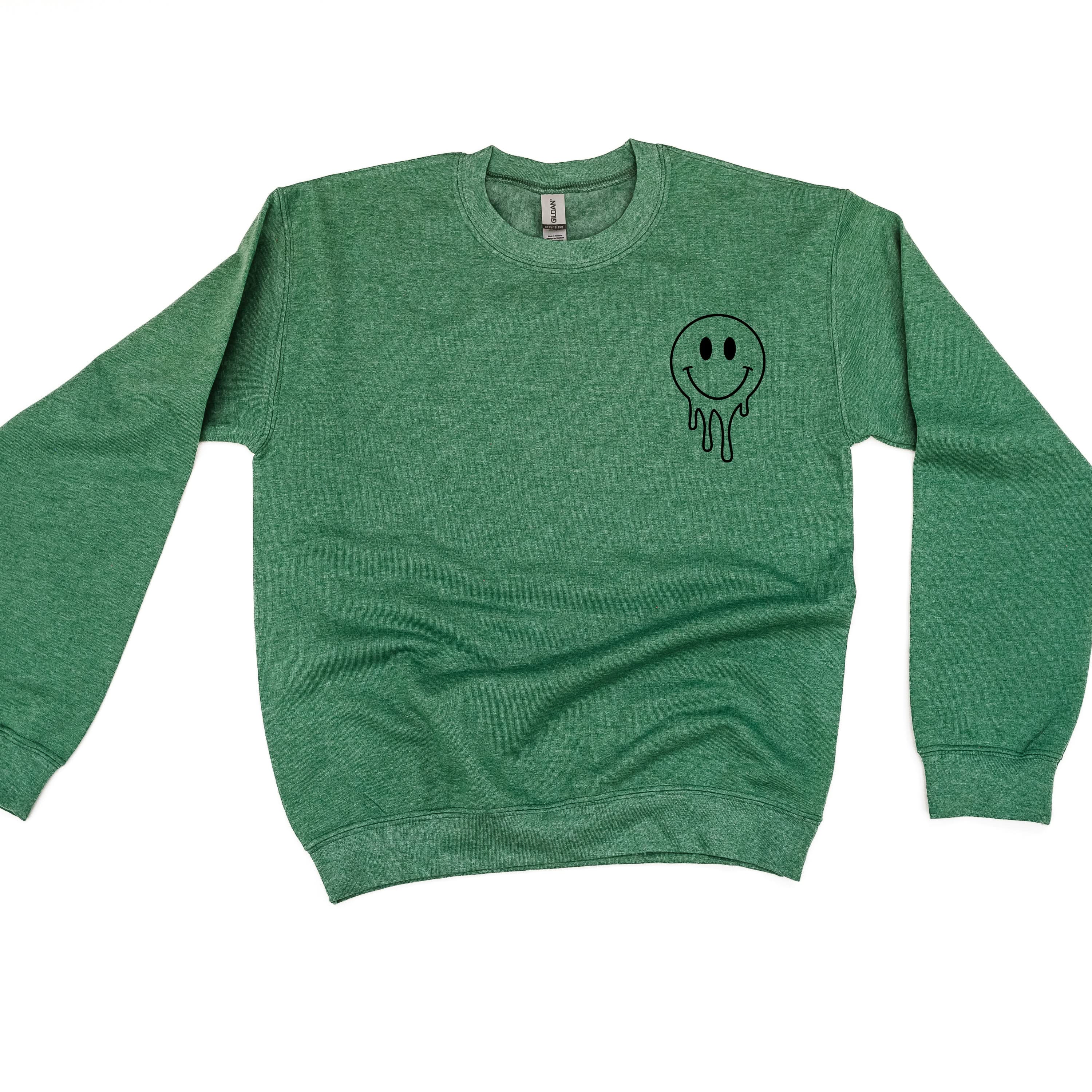 Living My Best Counselor Life - Melty Smiley (pf & b) - BASIC Fleece - Image 7