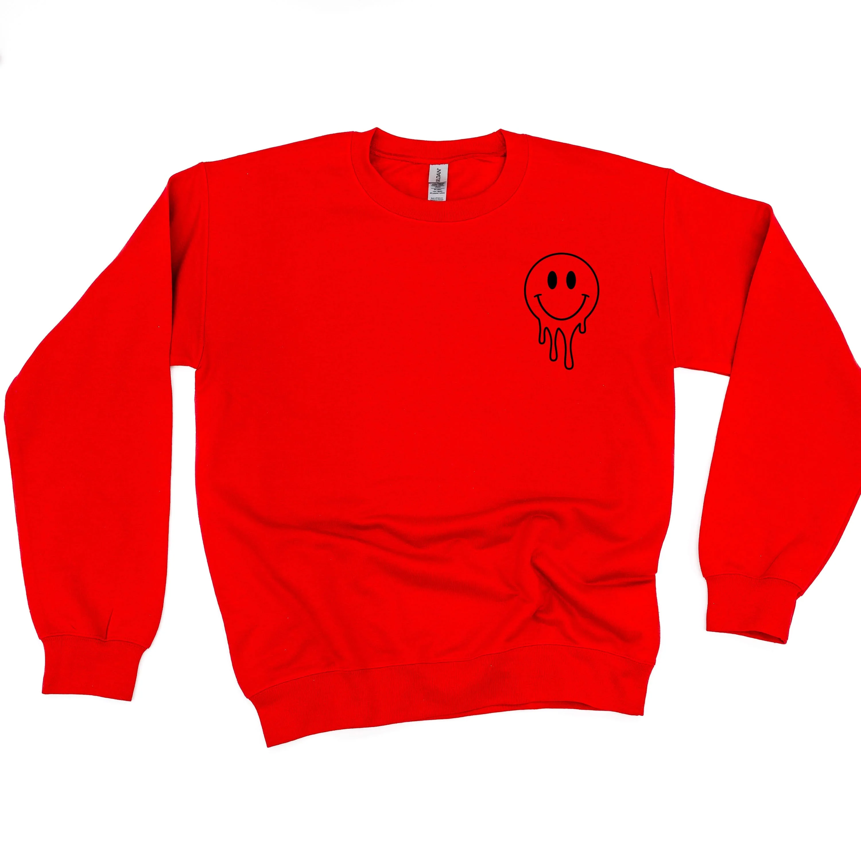 Living My Best Home School Life - Melty Smiley (pf & b) - BASIC Fleece - Image 9
