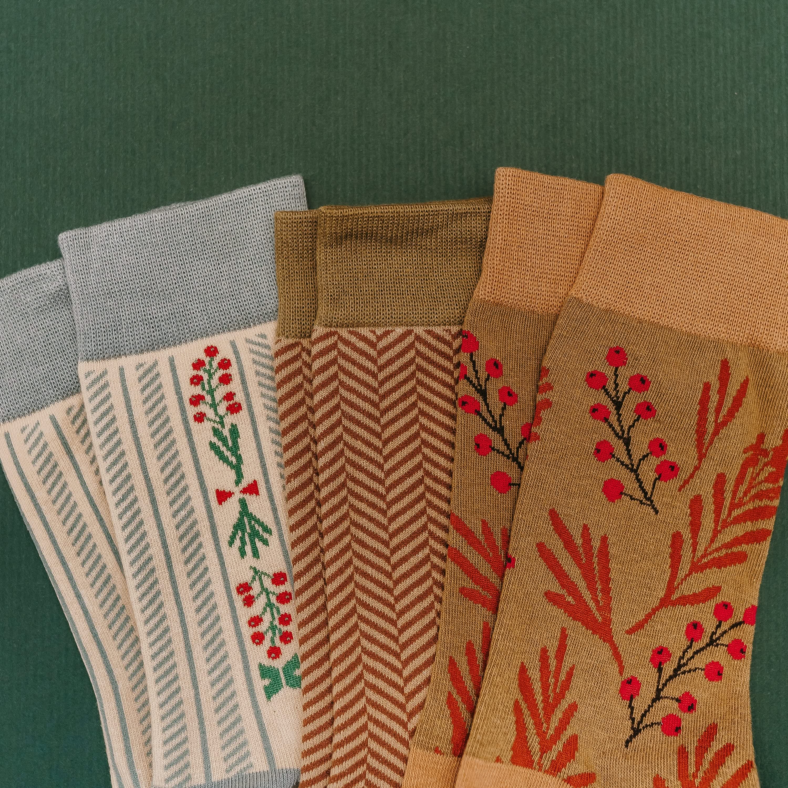 LMSS® Crew Socks Christmas Edition - Choose Your Holiday Pattern | Little Mama Shirt Shop - Image 7