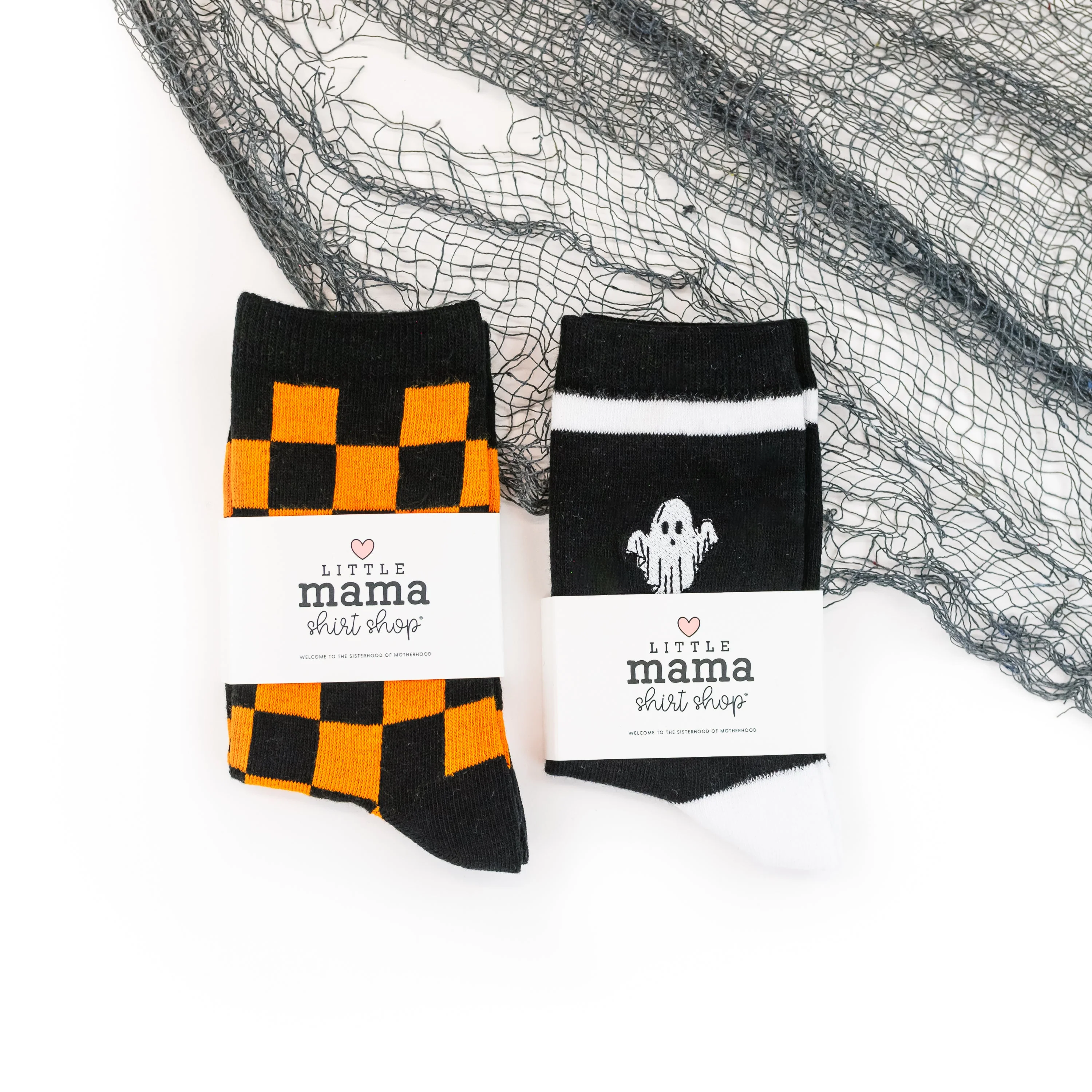 LMSS® CREW SOCKS - Friendly Ghost - Child Size - Image 2