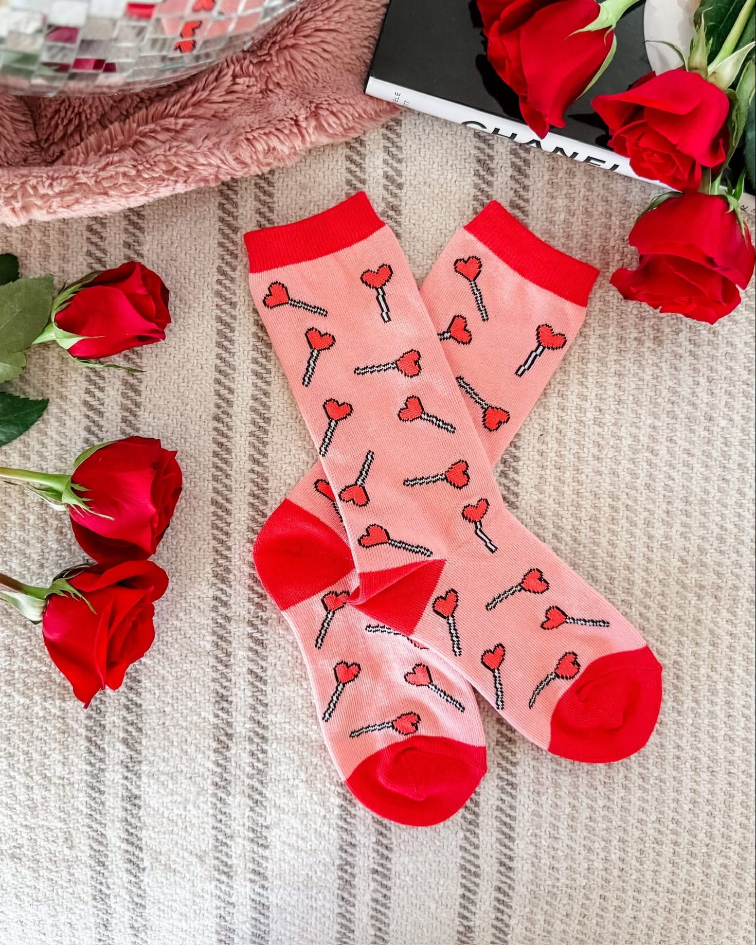 LMSS® CREW SOCKS - SUCKER FOR YOU - Toddler, Youth, Adult Sizes
