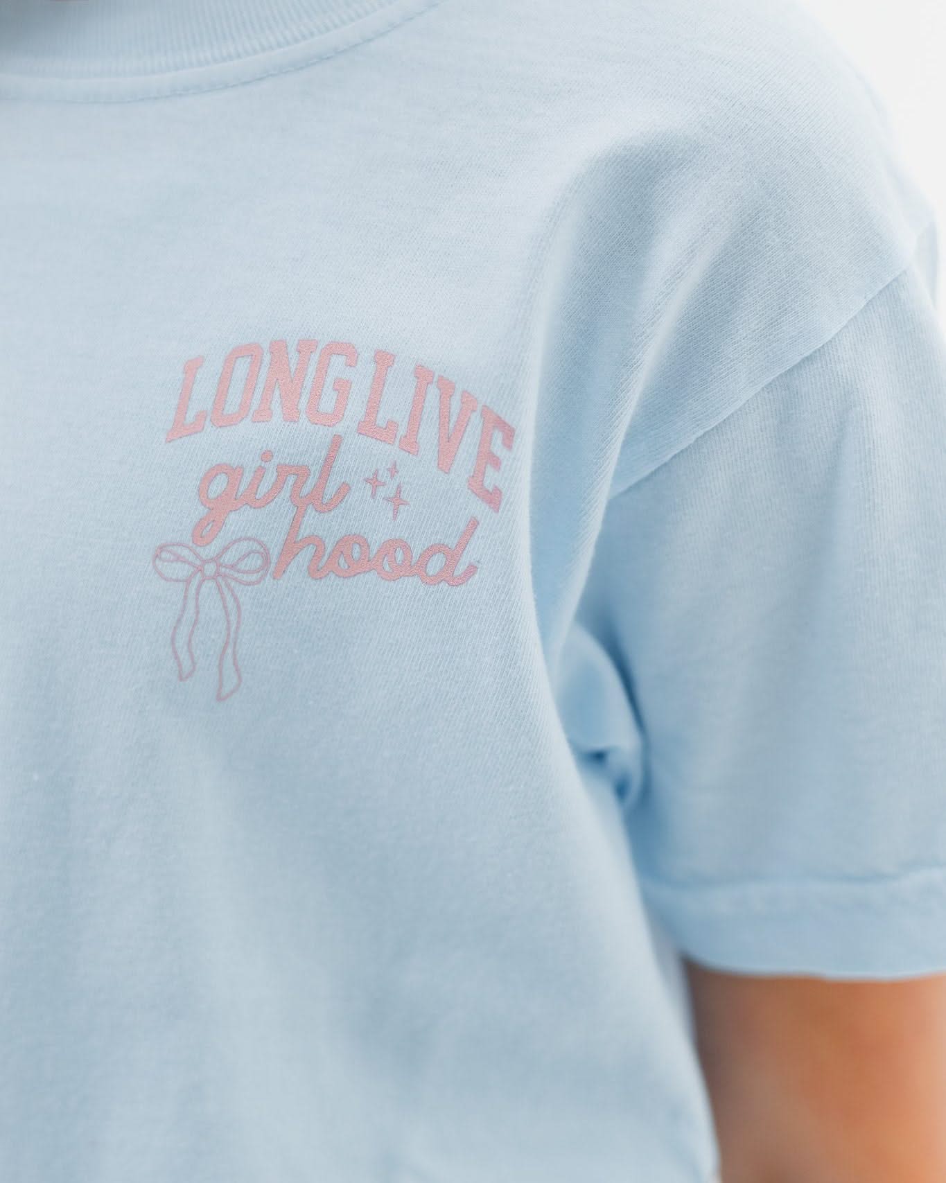 Long Live Girlhood – Child Shirt | Little Mama Shirt Shop - Image 2