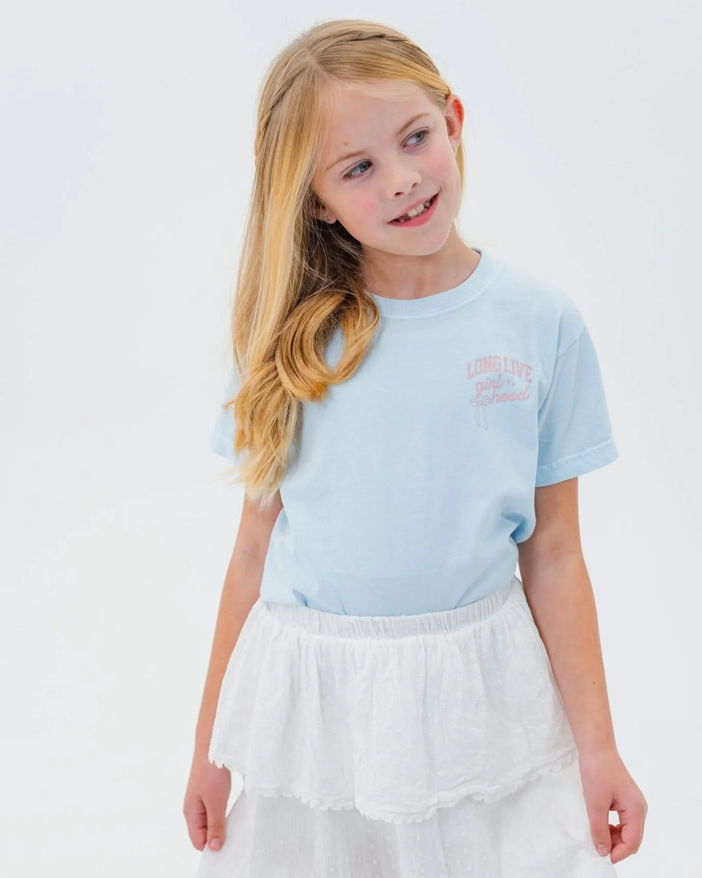 Long Live Girlhood – Child Shirt | Little Mama Shirt Shop - Image 3