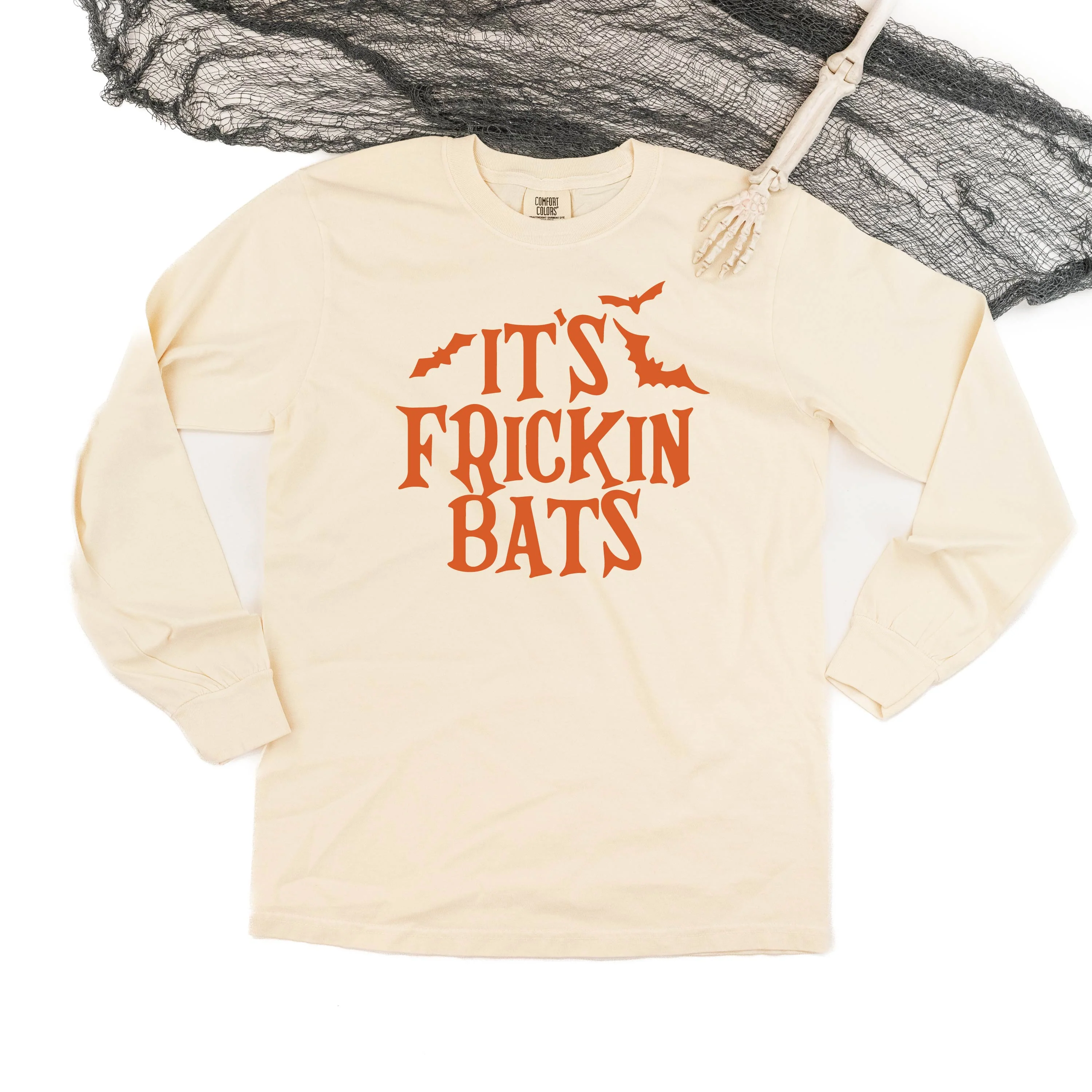 It's Frickin Bats - Long Sleeve Comfort Colors Tee