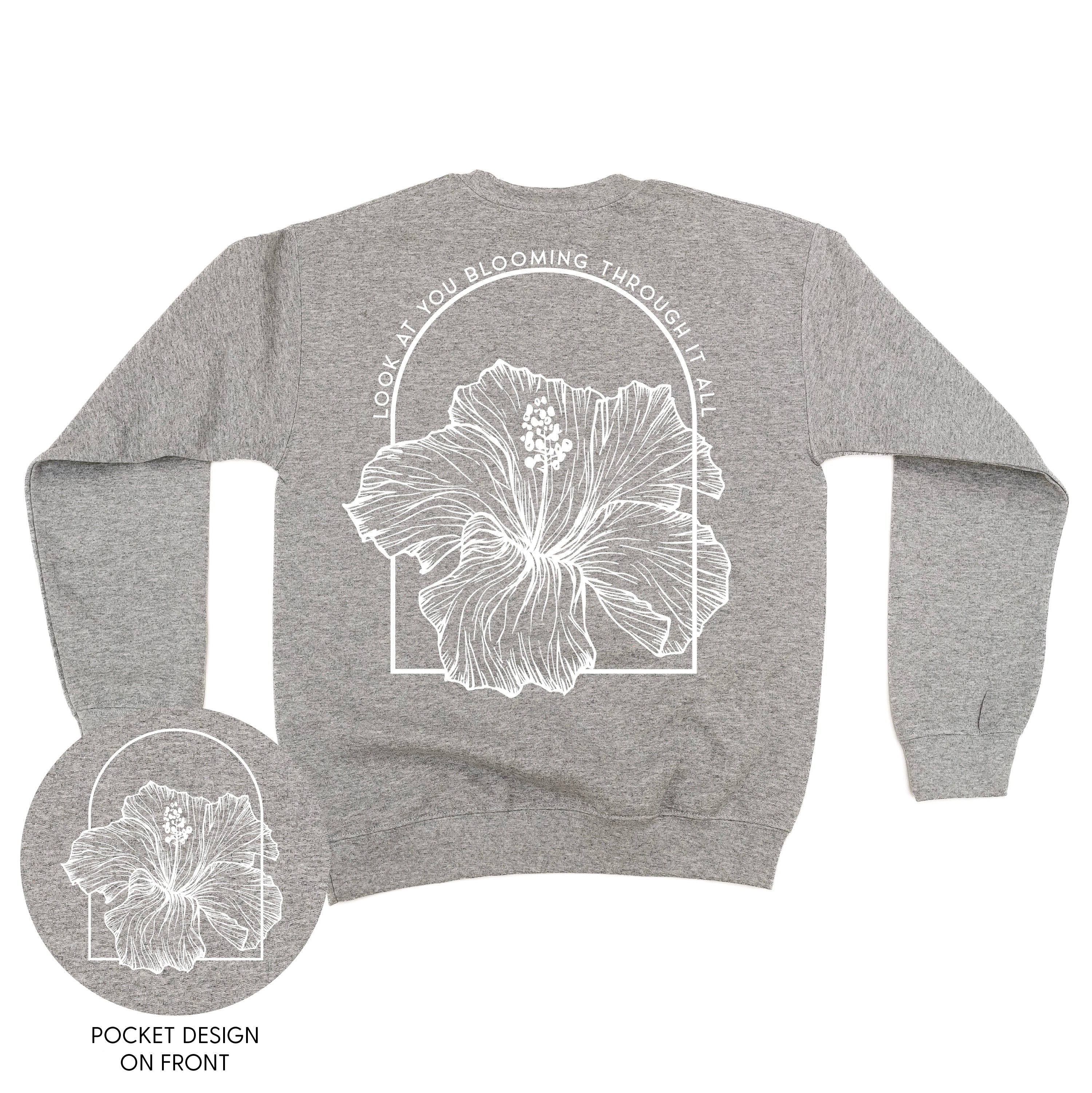Look At You Blooming Through It All (pf&b) - BASIC Fleece - Image 7