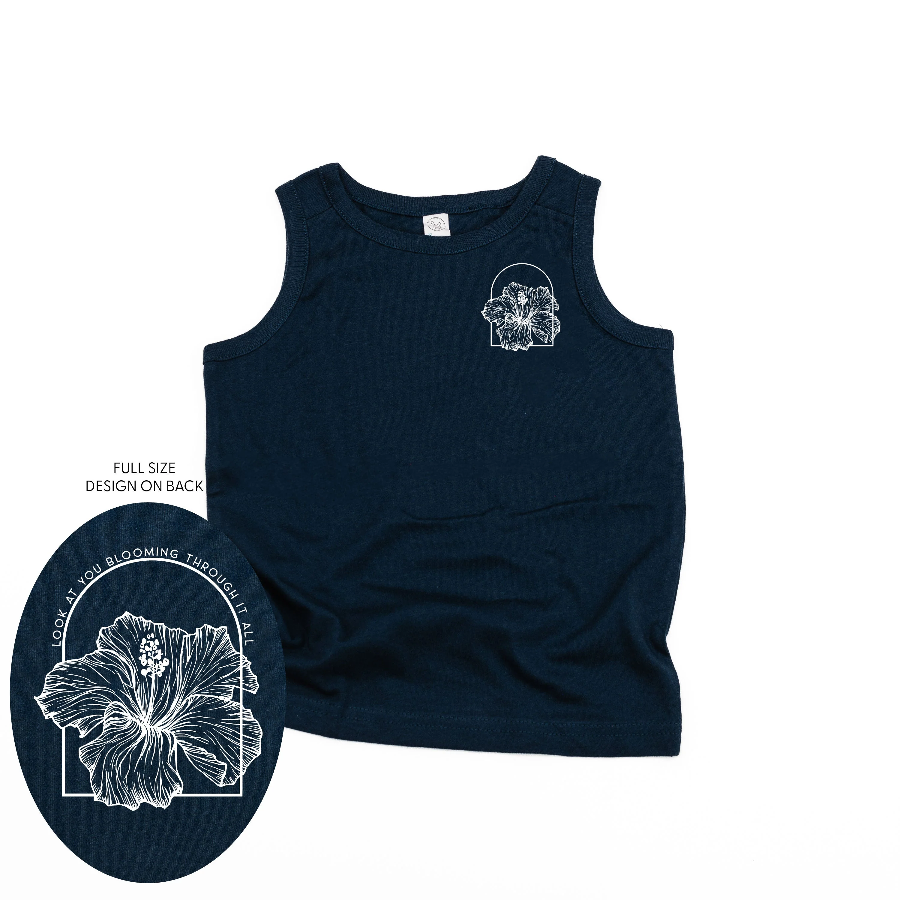 Look At You Blooming Through It All (pf&b) - Child TANK - Image 10