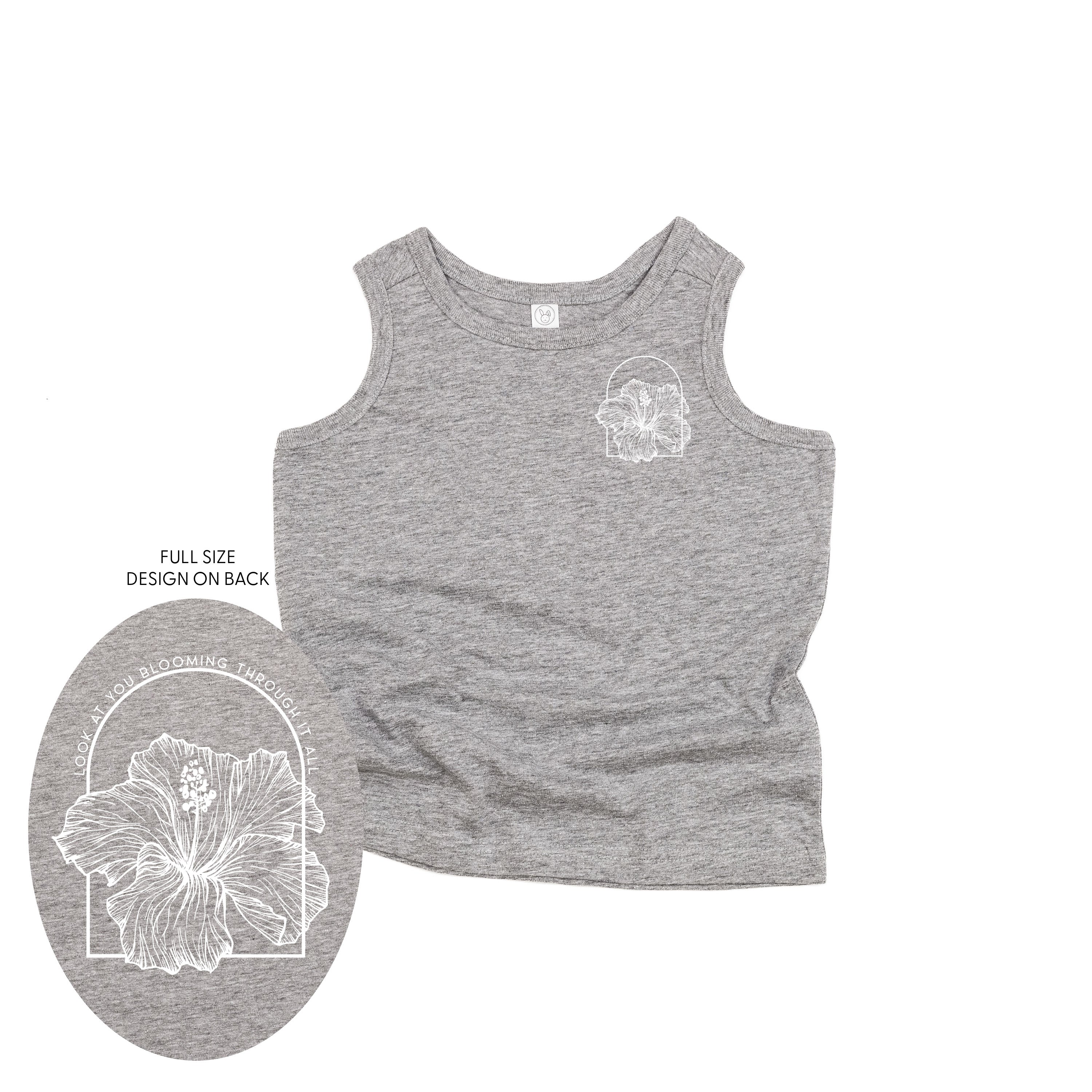 Look At You Blooming Through It All (pf&b) - Child TANK - Image 6