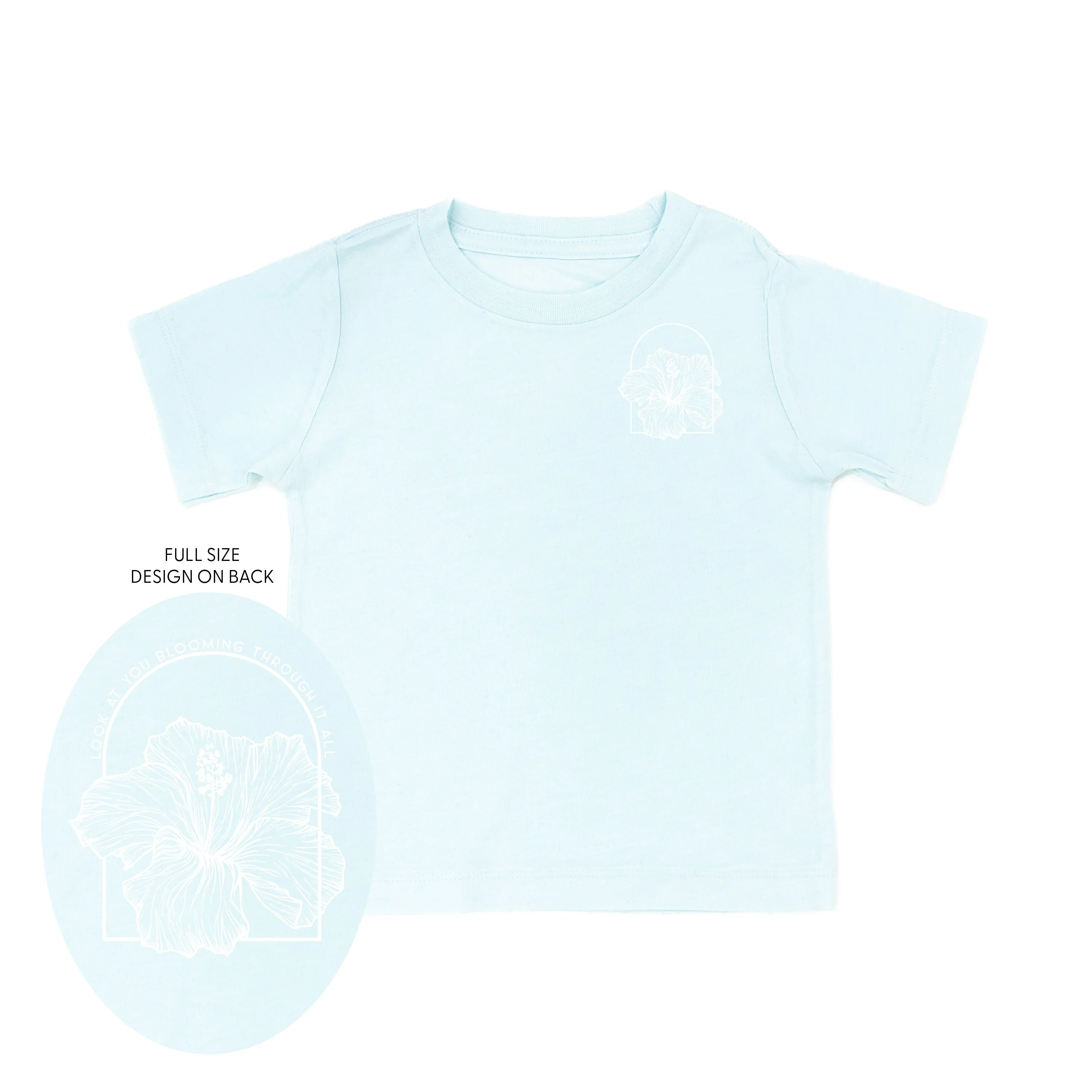 Look At You Blooming Through It All (pf&b) - Child Tee - Image 10
