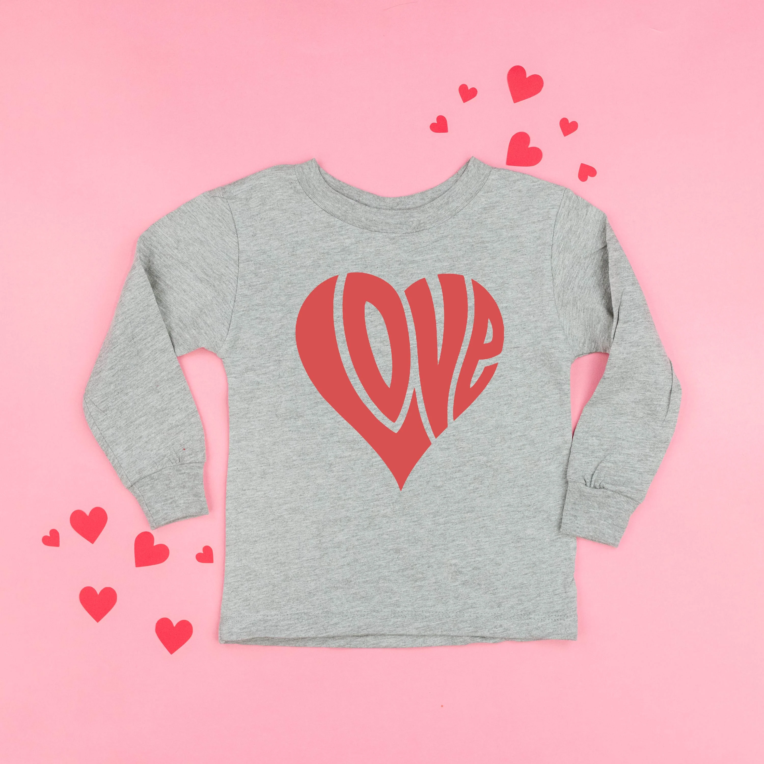Love Heart - Child Long Sleeve Tee - Image 4