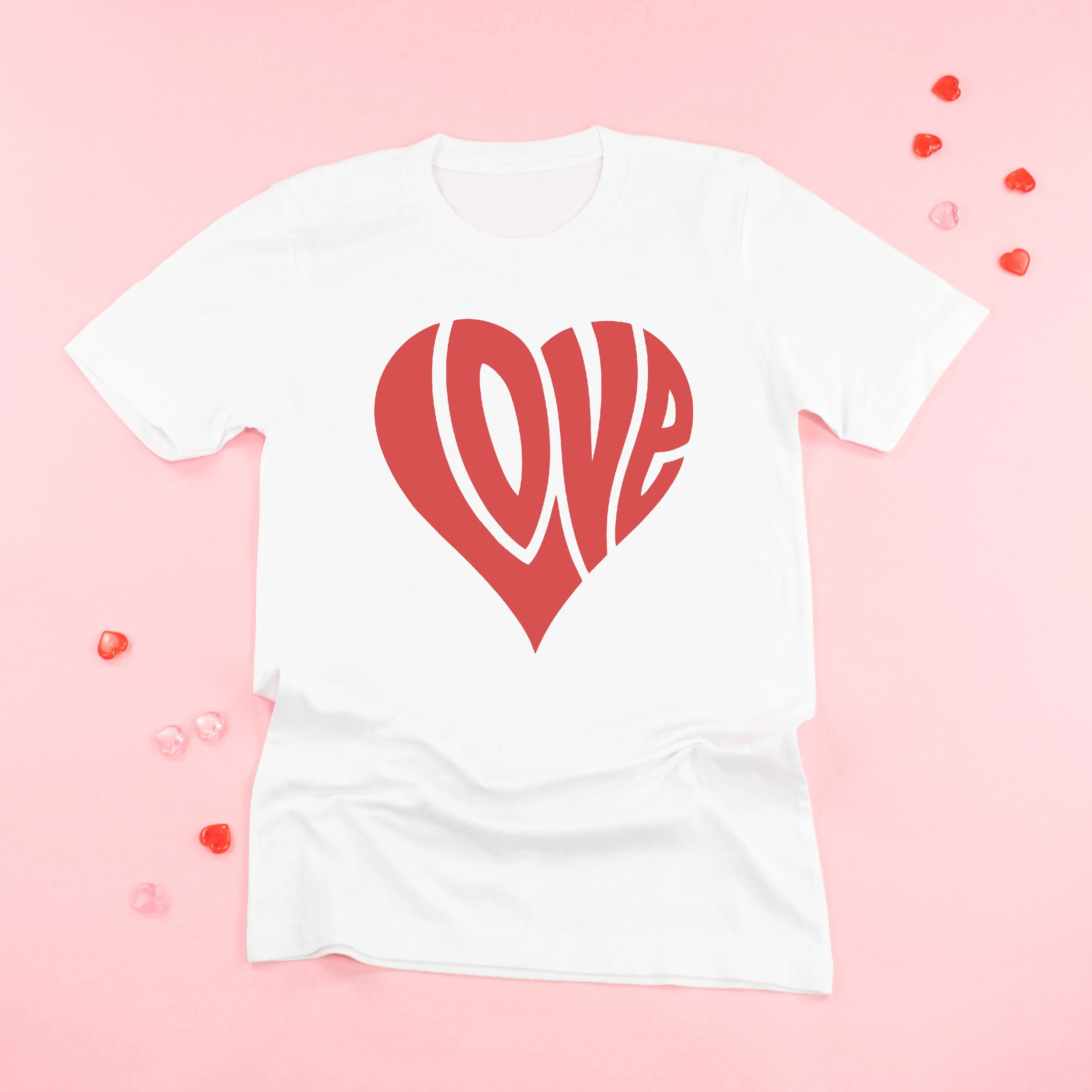 Love Heart - Unisex Tee - Image 3