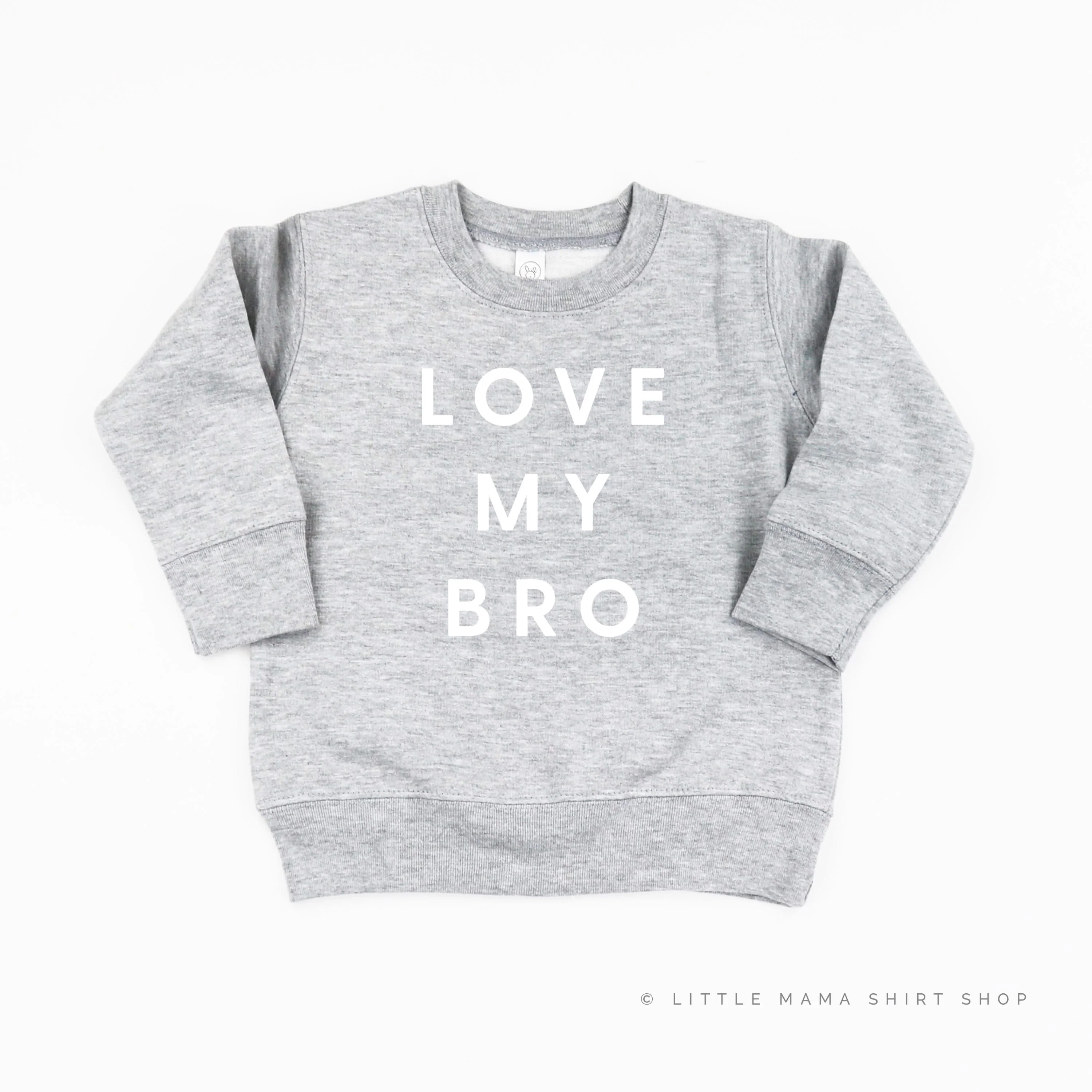 Love My Bro - Child Sweater - Image 25