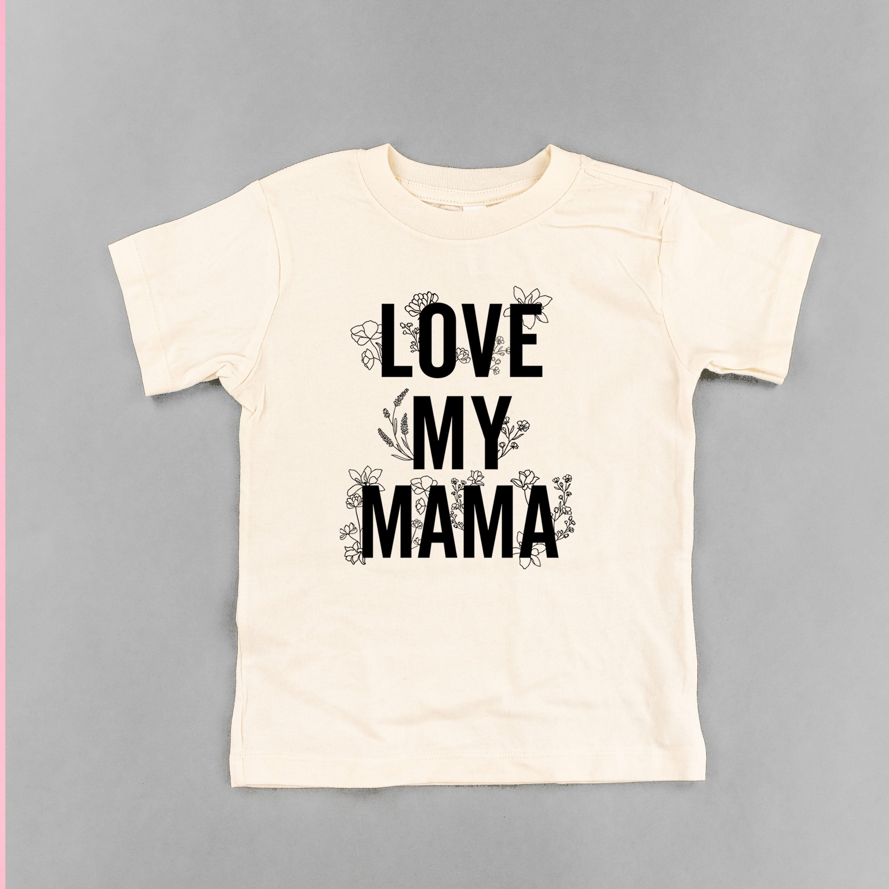 Love My Mama - Floral - Child Tee - Image 11