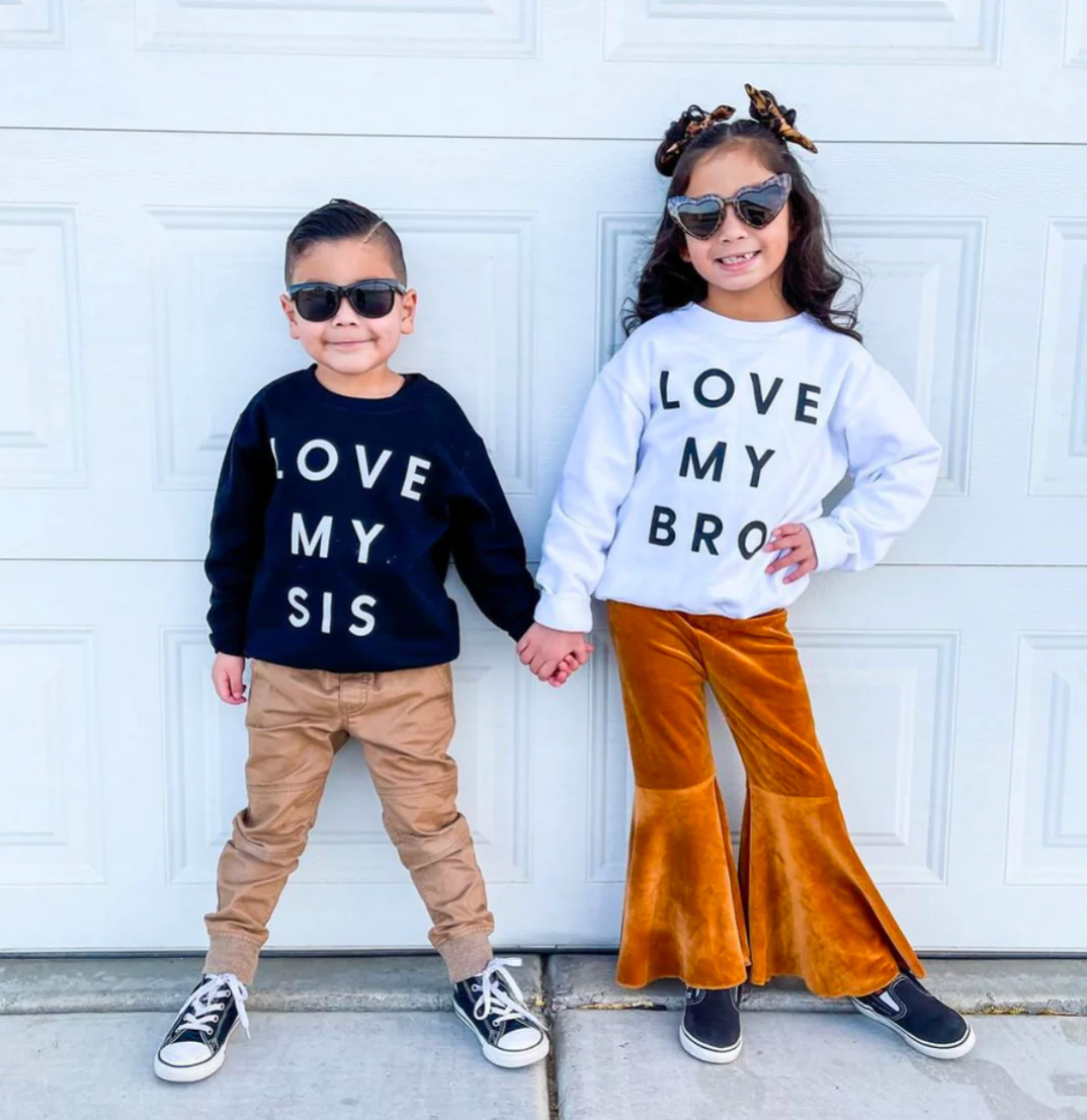 Love My Sis - Child Sweater - Image 7