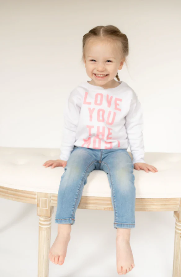 Love You The Most - Child Sweater - Image 4