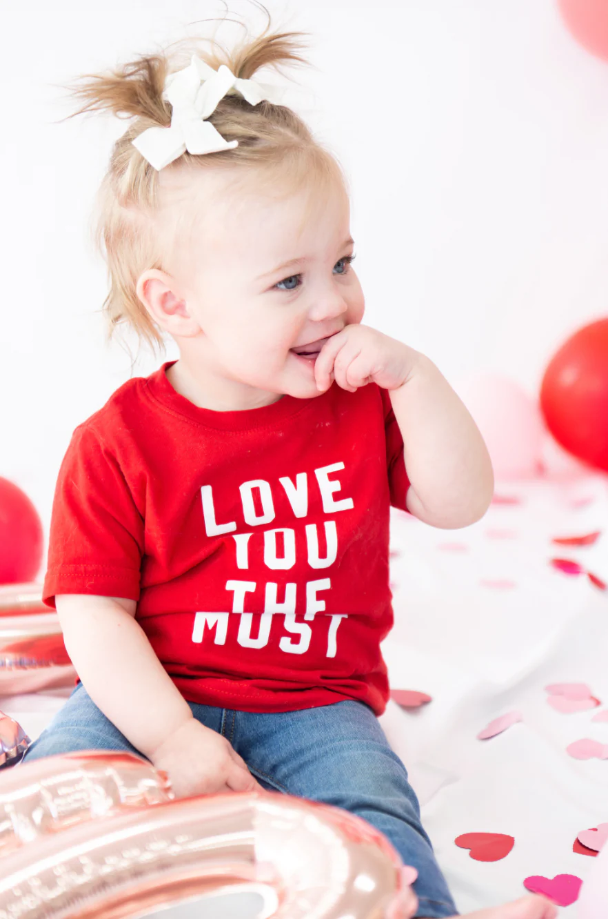 Love You The Most - Child Tee - Image 5