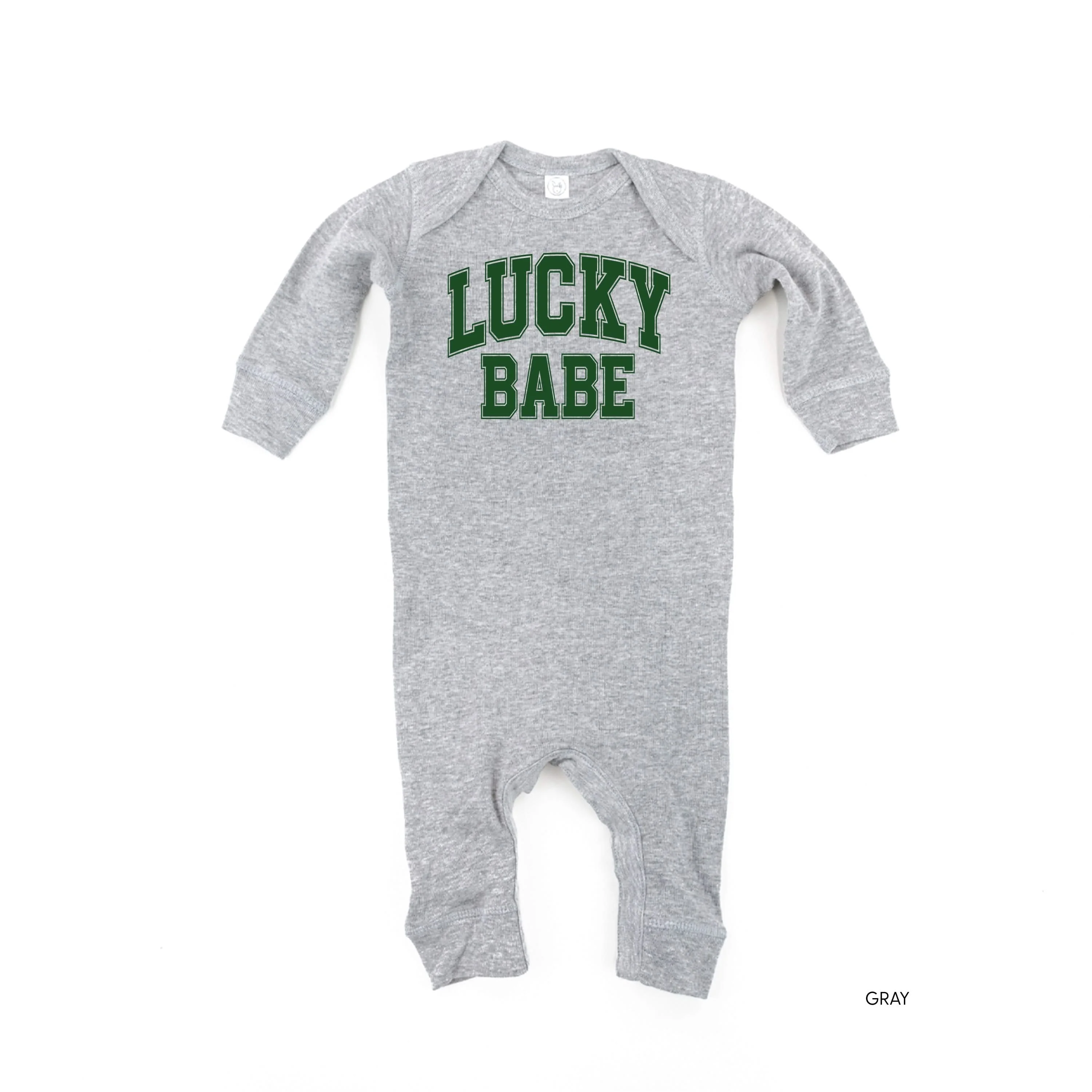 Lucky Babe - Varsity Outline - Baby Sleeper - Image 6