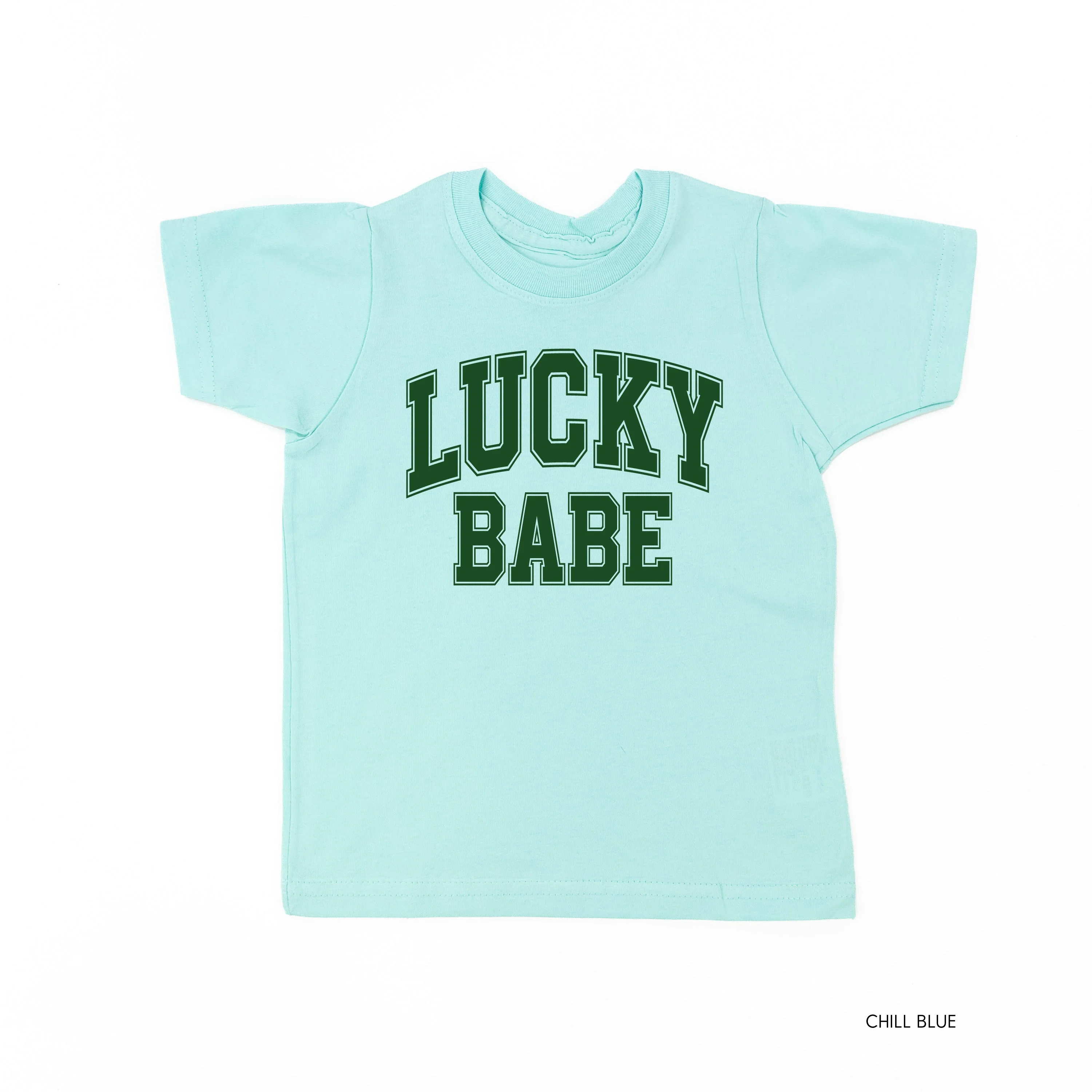 Lucky Babe - Varsity Outline - Child Tee - Image 3