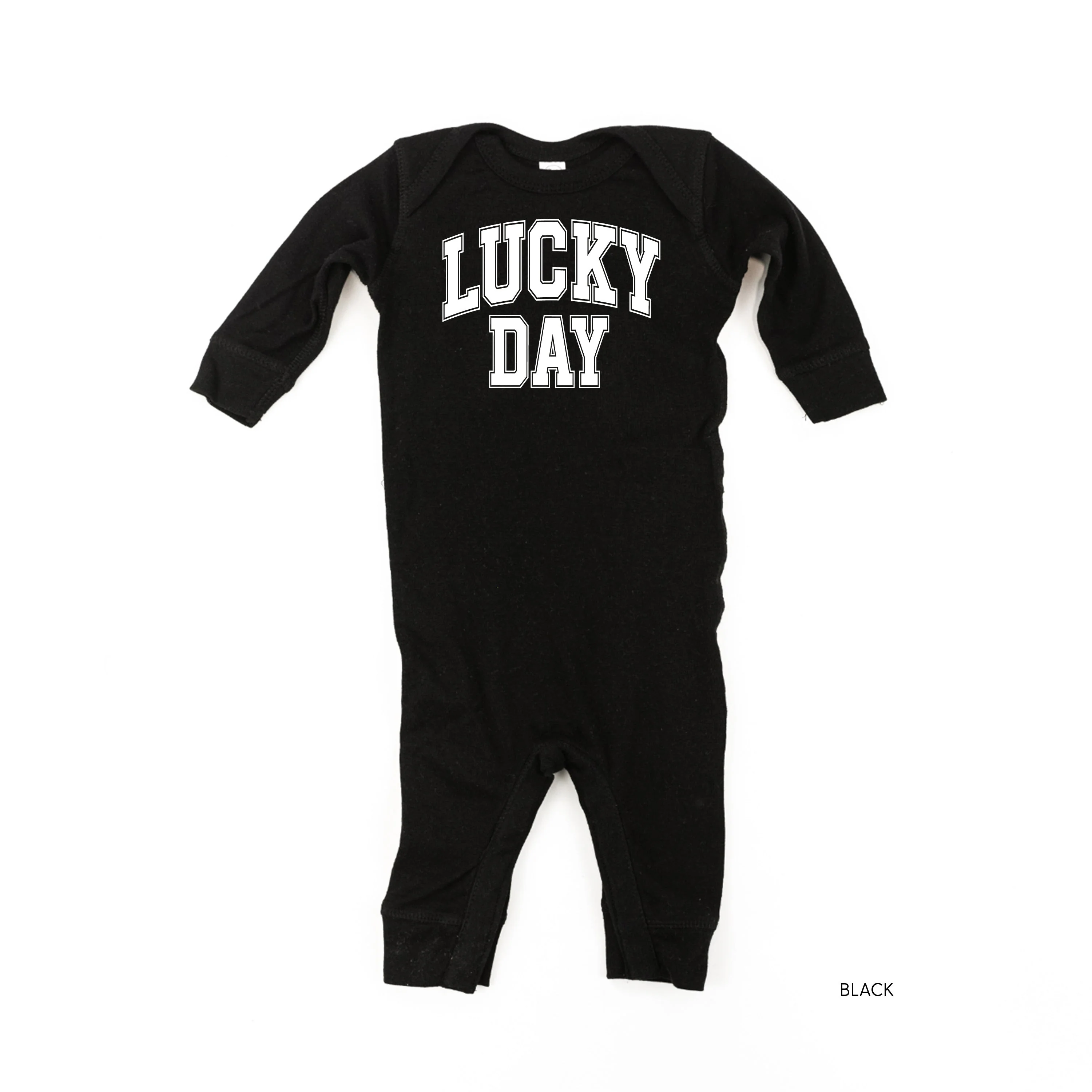 Lucky Day - Varsity Outline - Baby Sleeper - Image 4