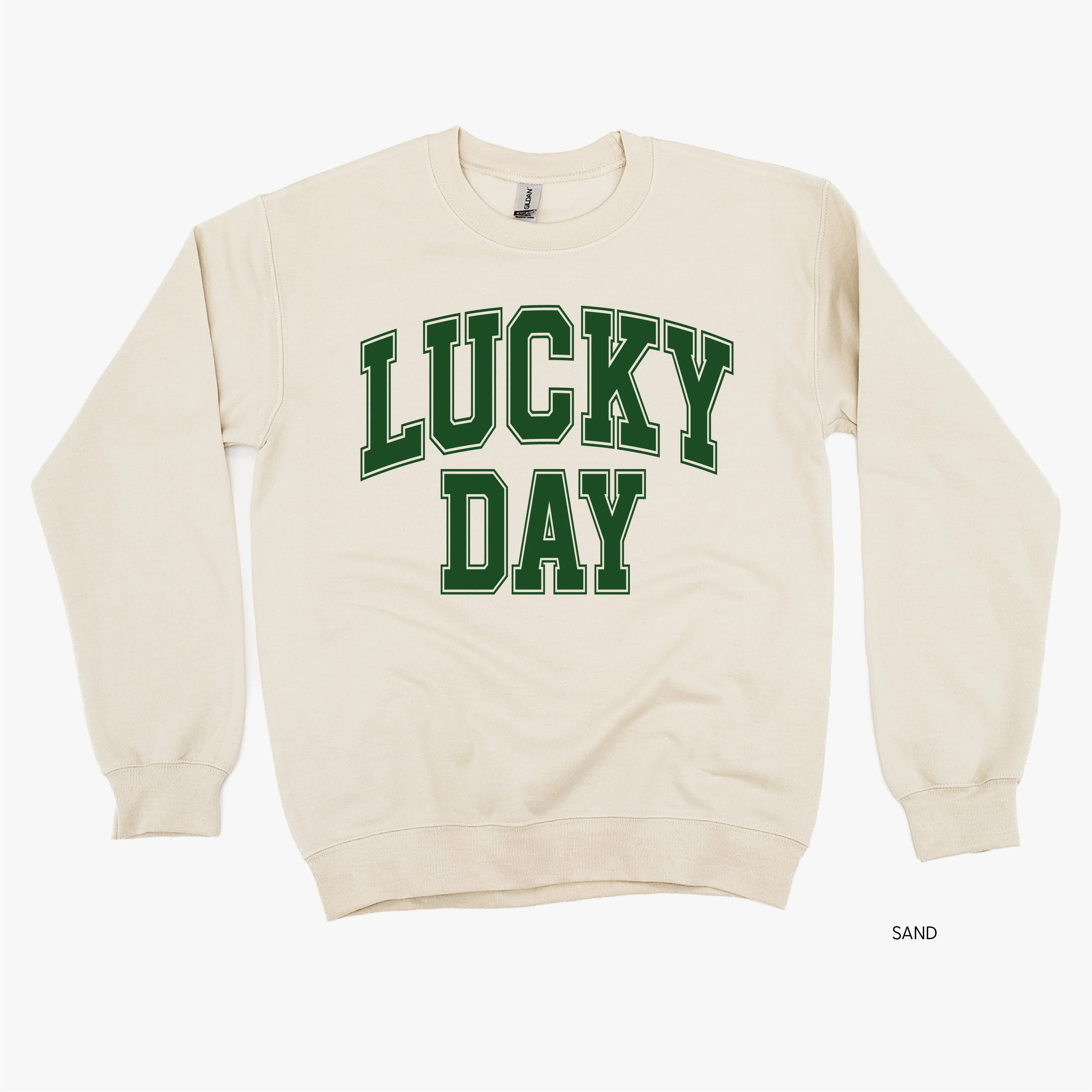 Lucky Day - Varsity Outline - Basic Fleece - Image 6