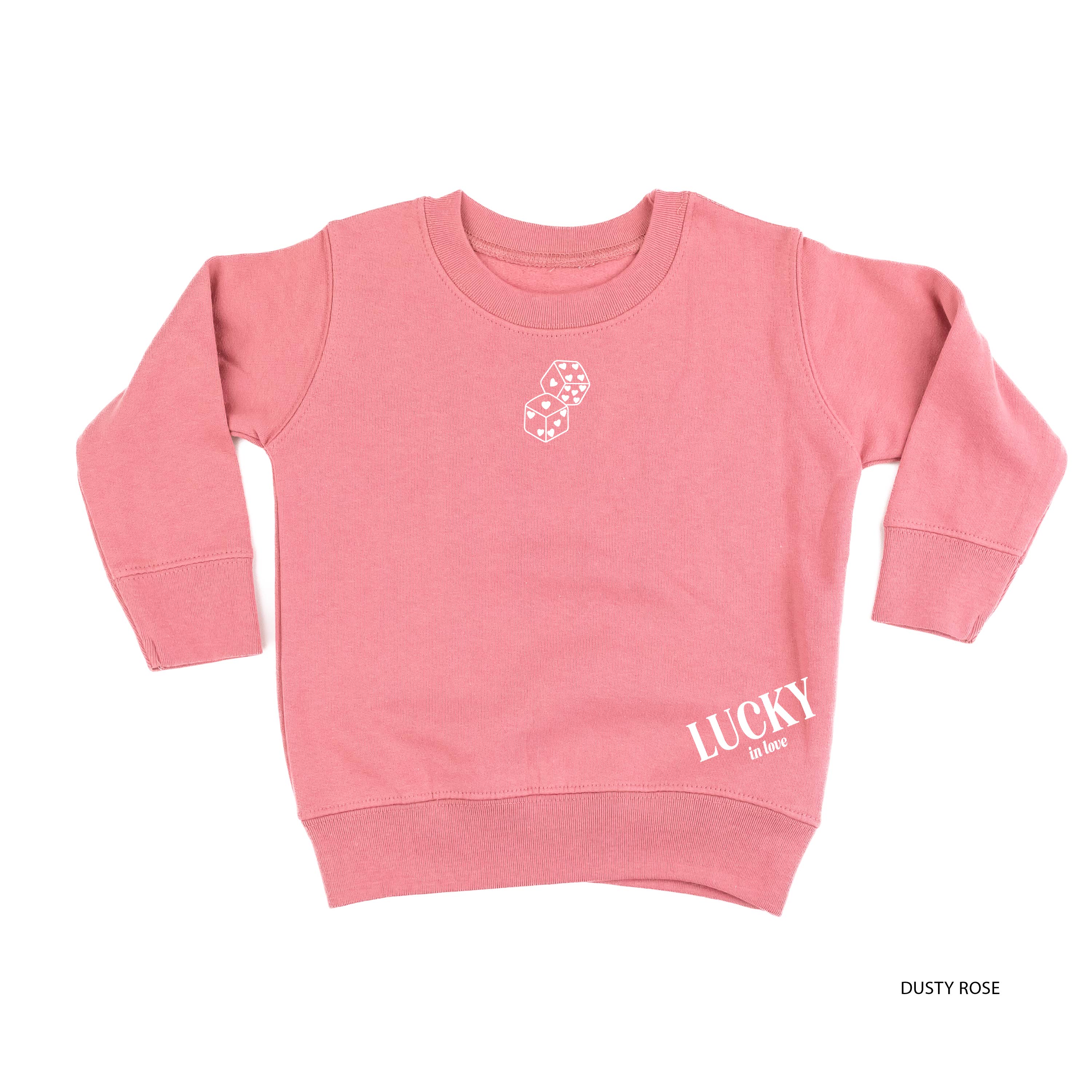 Lucky In Love - Dice - Child Sweater - Image 5