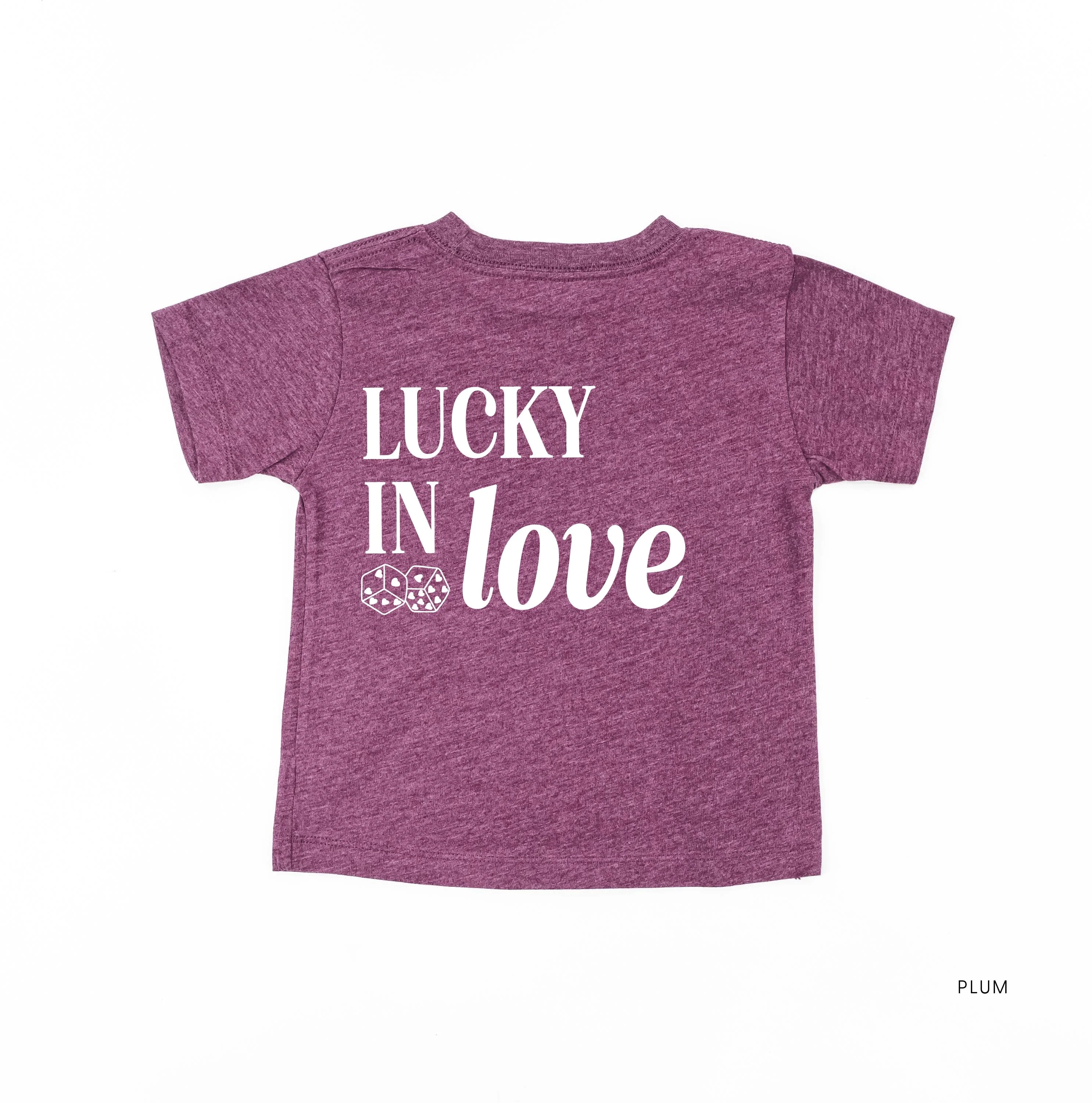 Lucky In Love - Dice - Child Tee - Image 7