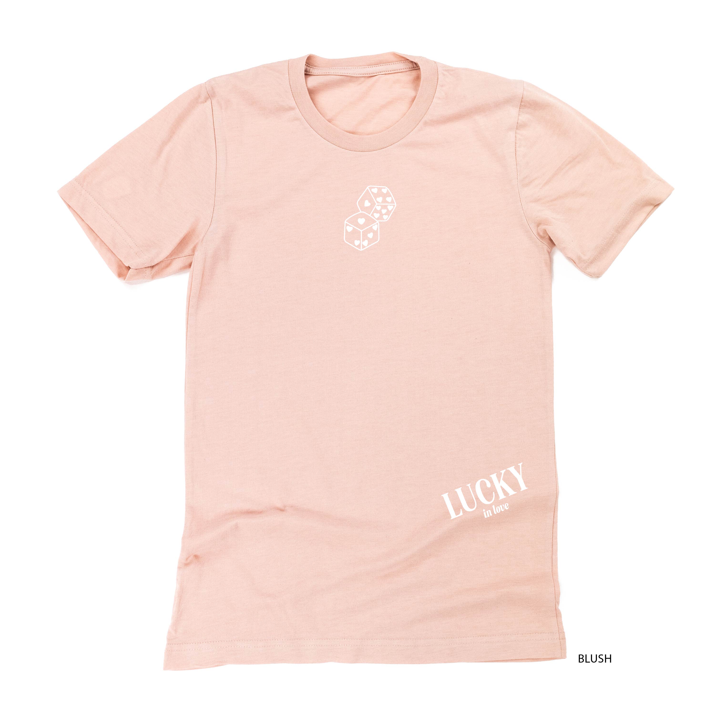 Lucky In Love - Dice - Unisex Tee - Image 9