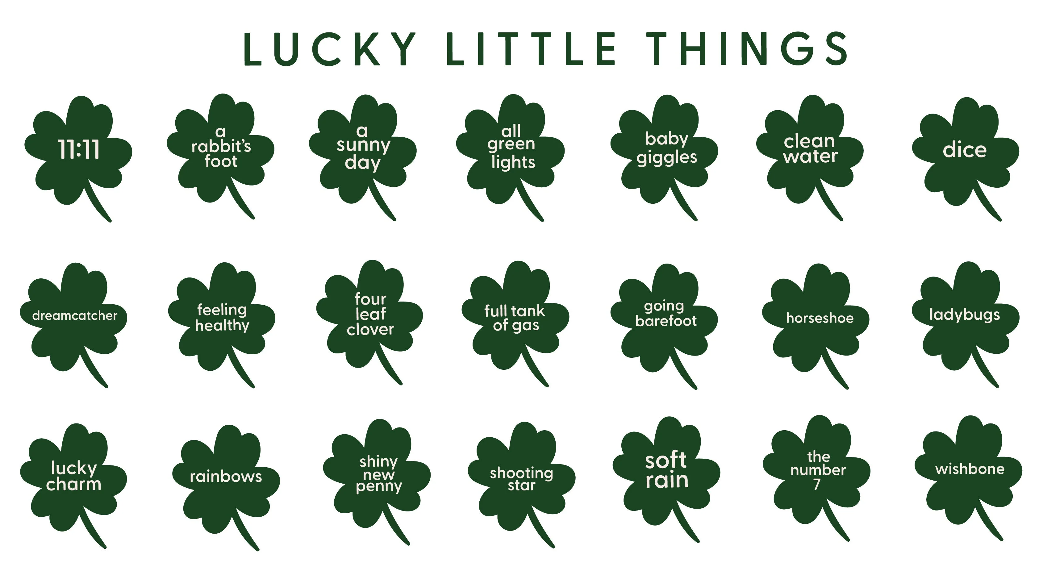 Lucky Little Things (choose 3!) - Comfort Colors Tee - Image 2