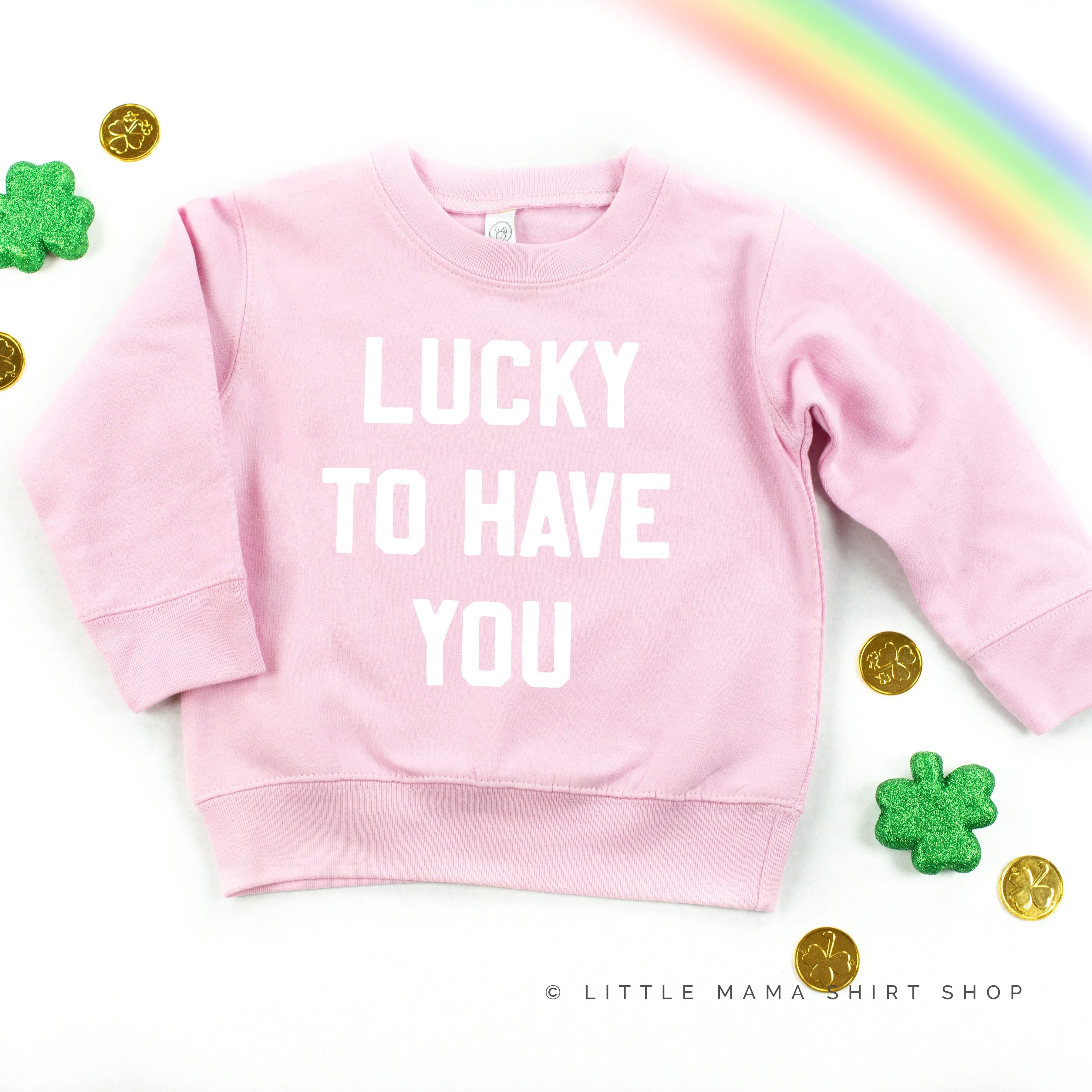 Lucky To Have You - Child Sweater - Image 2