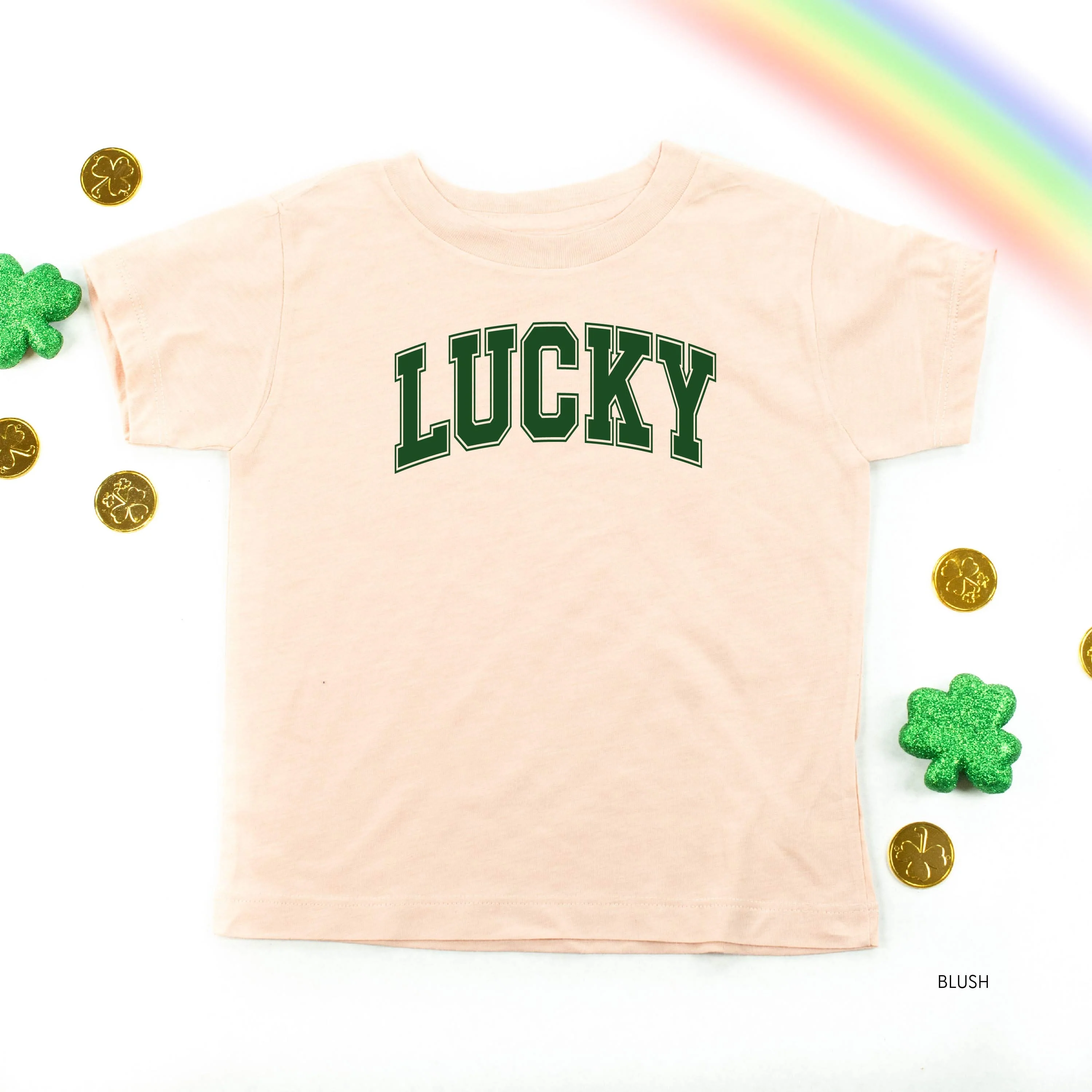 Lucky - Varsity Outline - Child Tee - Image 6