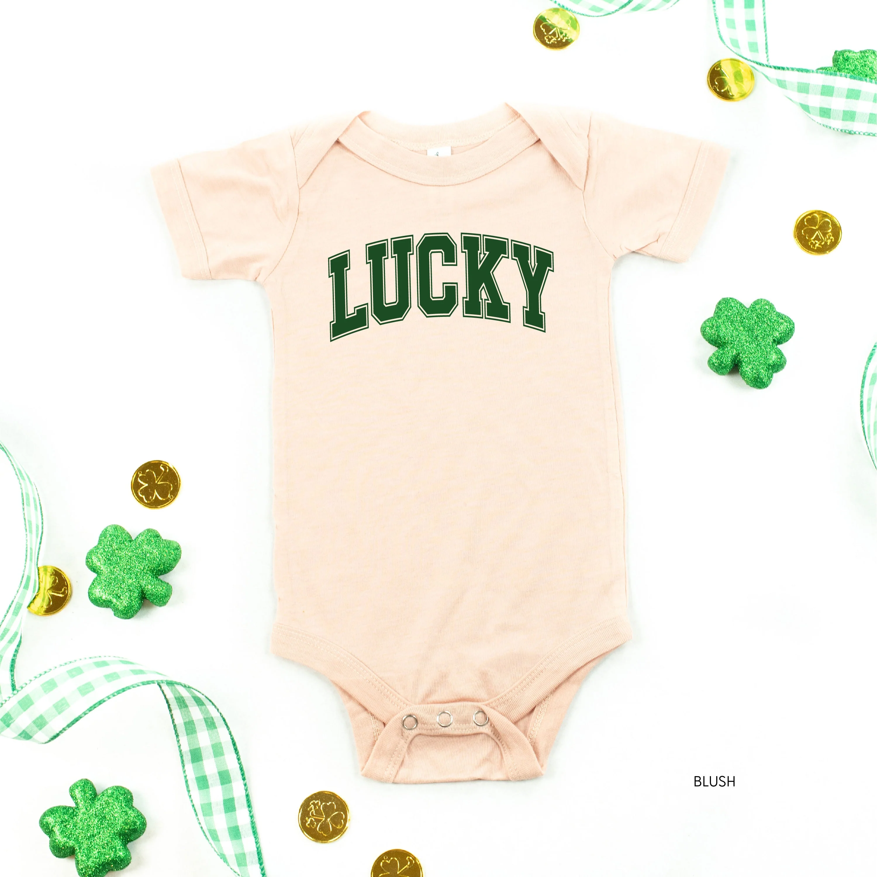Lucky - Varsity Outline - Infant Bodysuit/Tee - Image 7