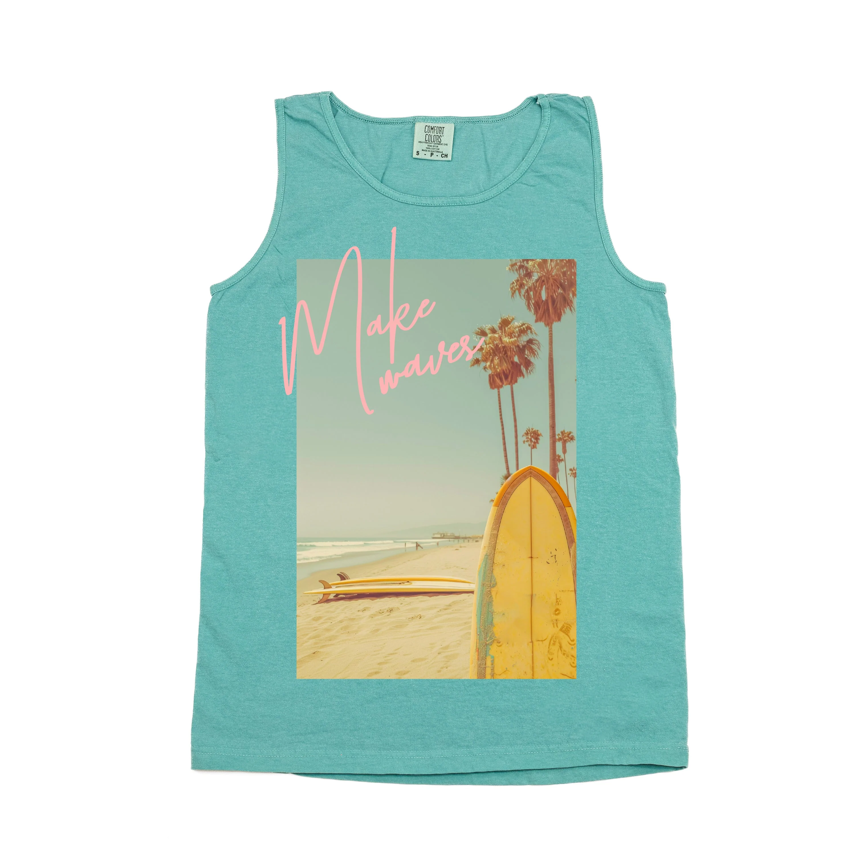 Make Waves - Comfort Colors TANK - Image 5