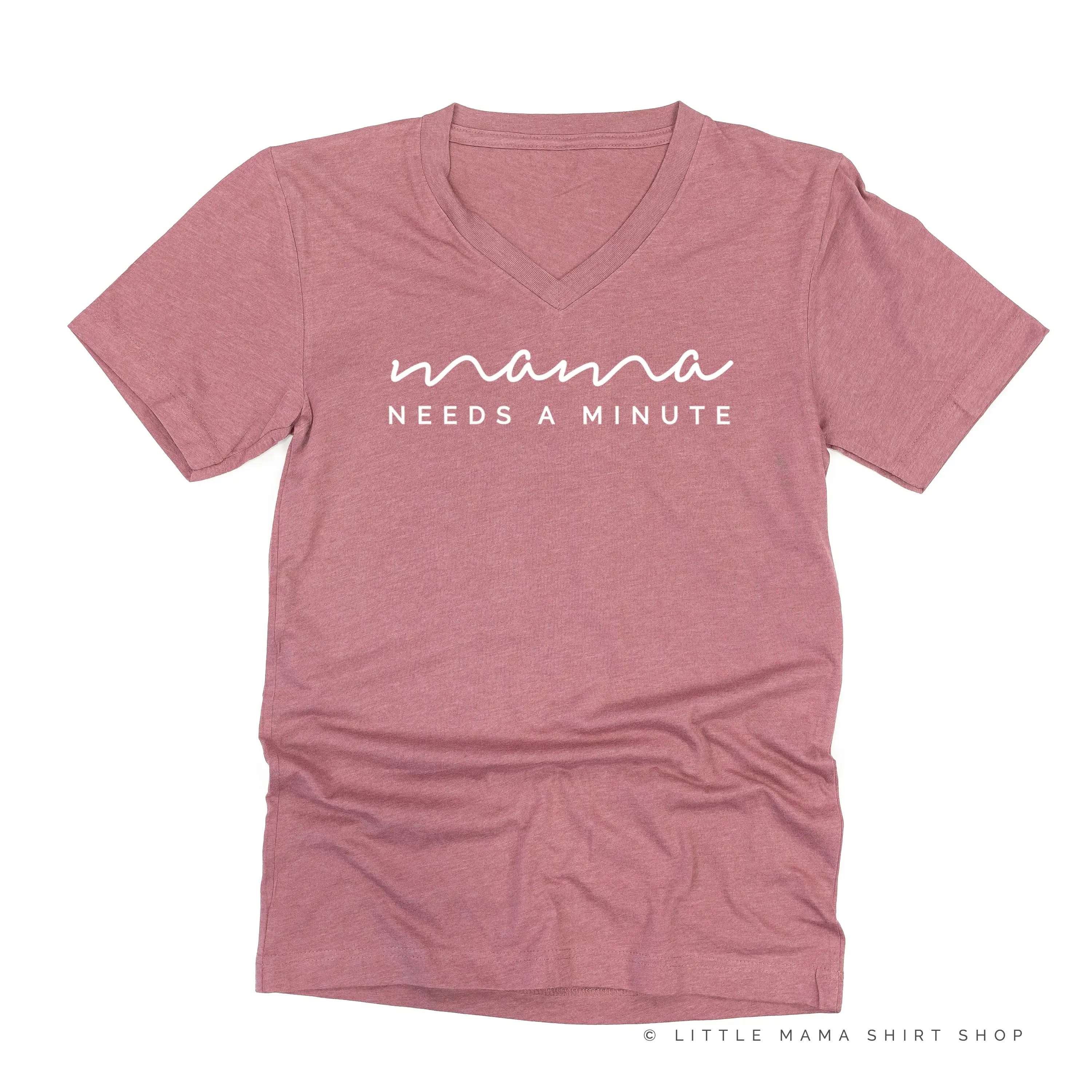 Mama Needs a Minute - Original Design - Unisex Tee - Image 4